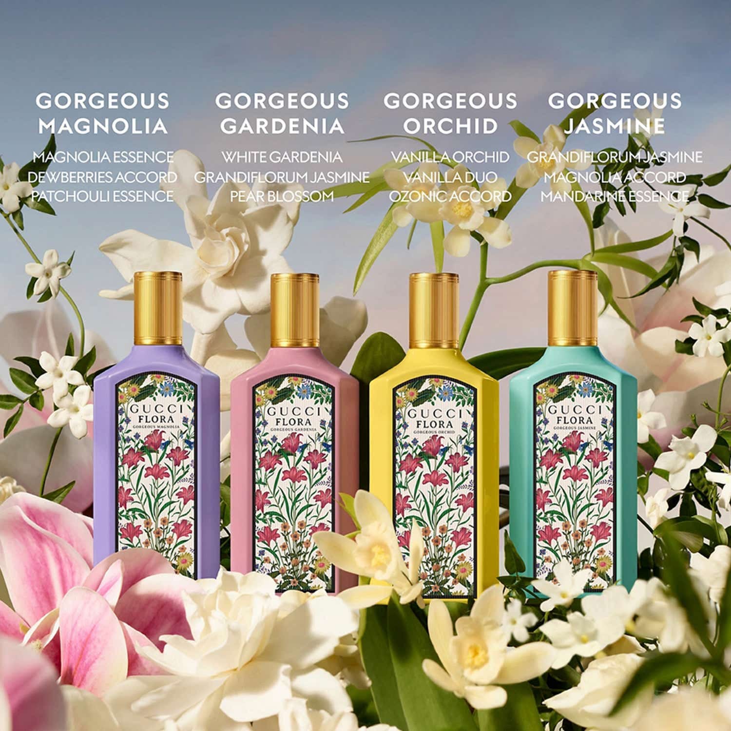 Gucci Flora Gorgeous Magnolia Eau De Parfum For Women (100ml) - Gucci
