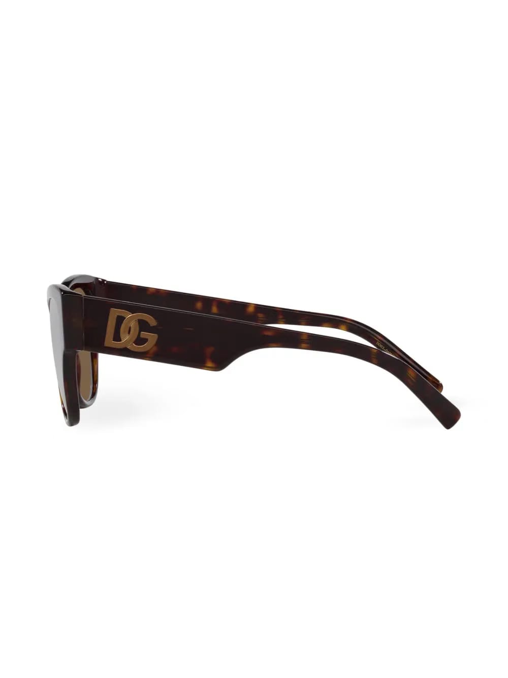 tortoiseshell-effect butterfly-frame sunglasses