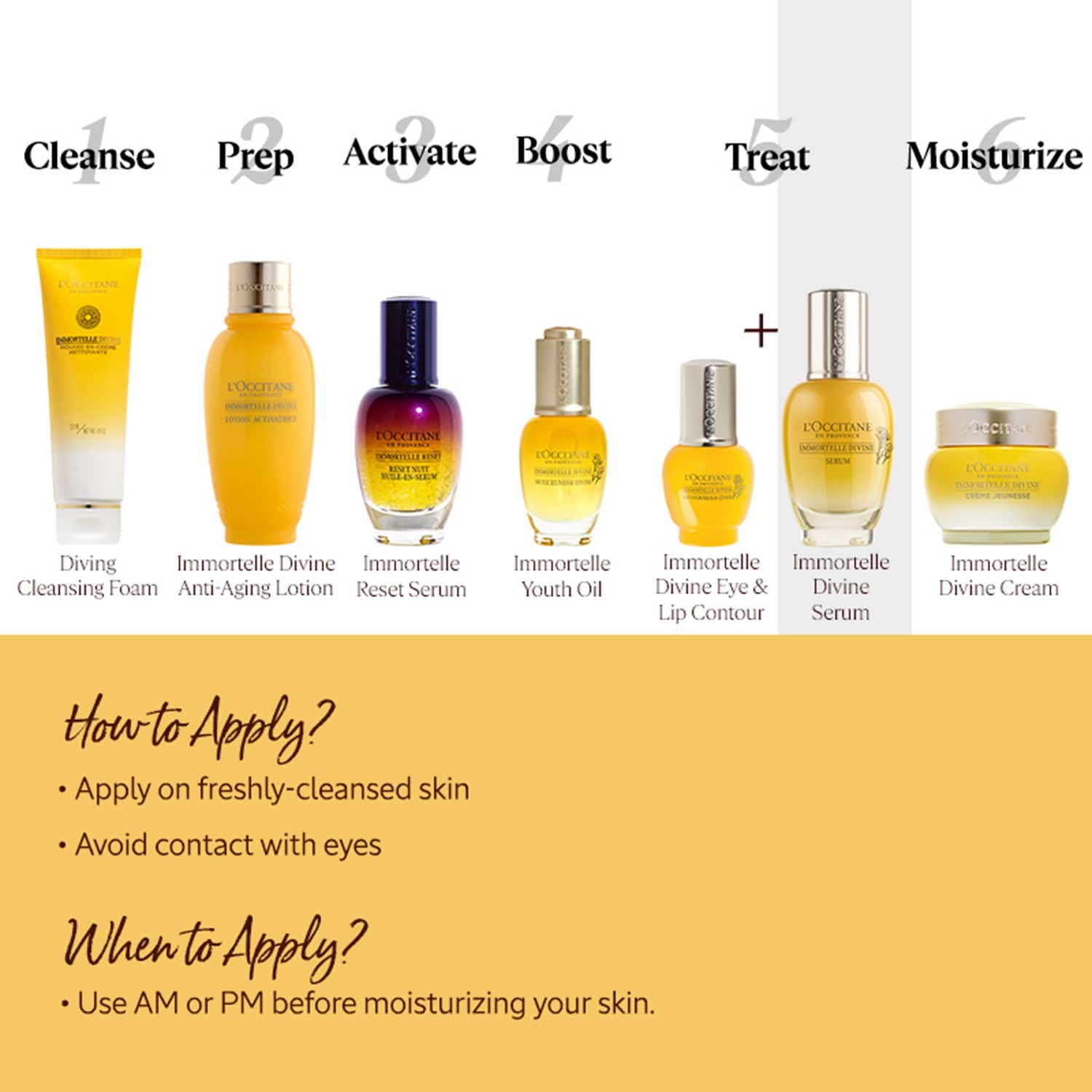 L'occitane Immortelle Divine Extract Serum - (30ml) - L'occitane