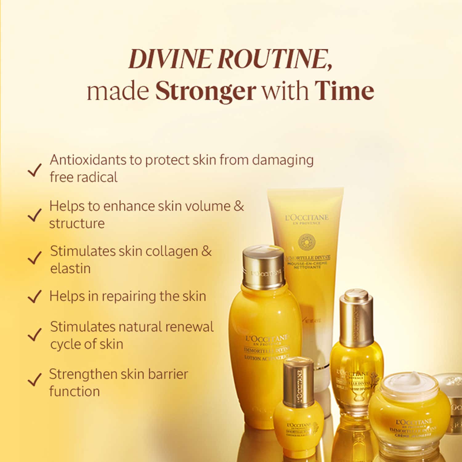 L'occitane Immortelle Divine Extract Serum - (30ml) - L'occitane