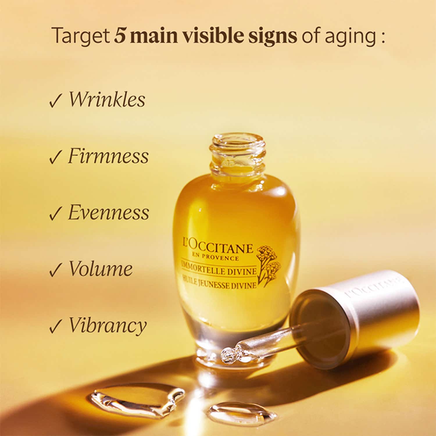 L'occitane Immortelle Divine Youth Face Oil - (30ml) - L'occitane