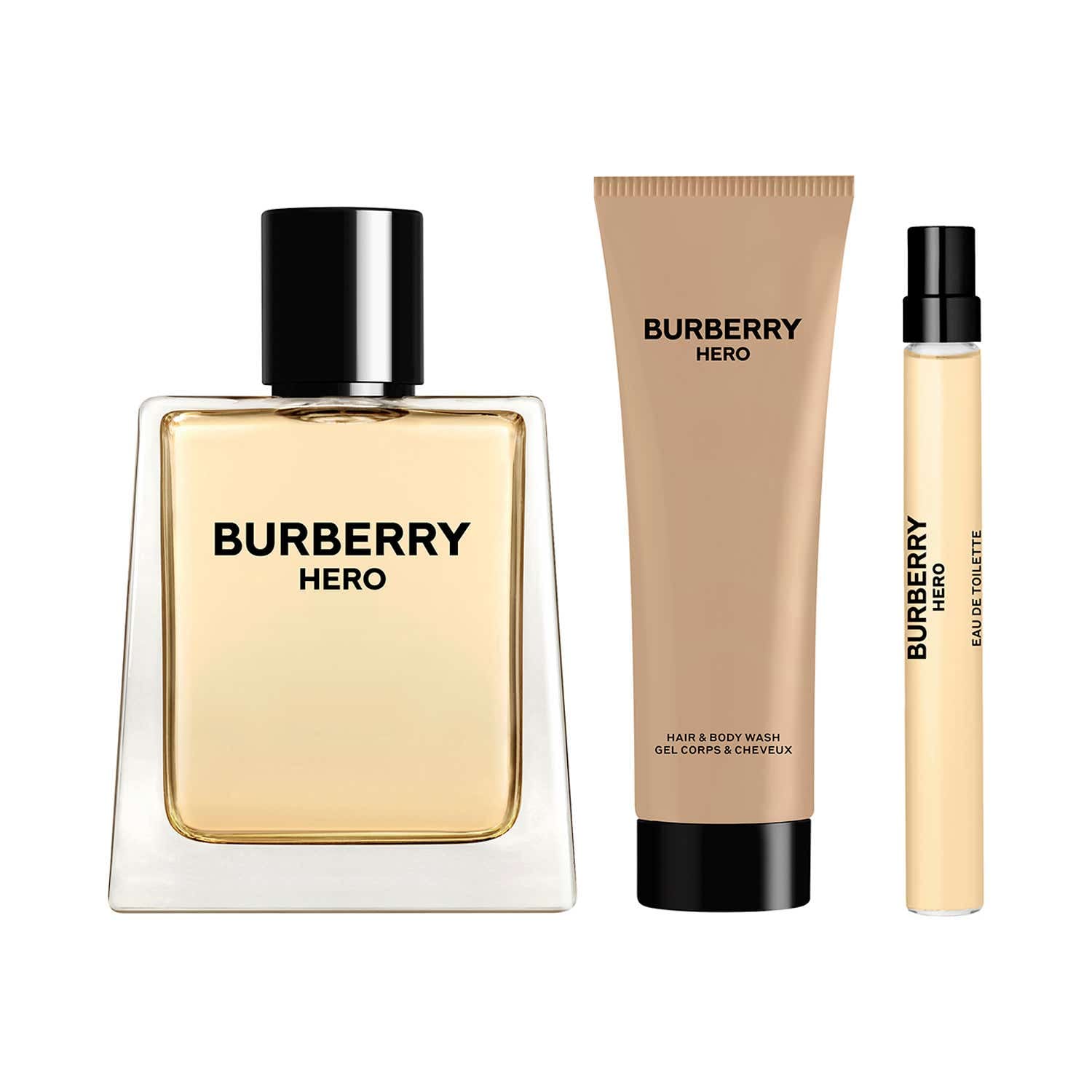 Burberry Hero XM23 Set (EDT 100 ml + Sg 75 ml + Ps 10 ml) - Burberry