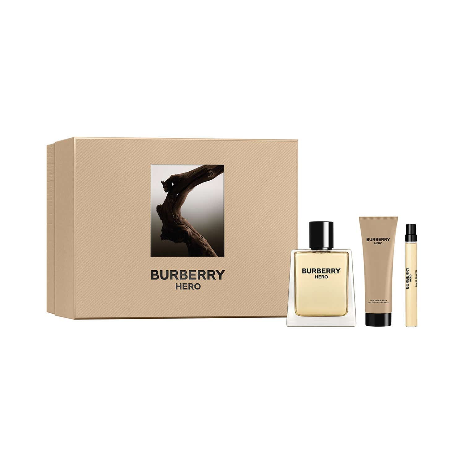 Burberry Hero XM23 Set (EDT 100 ml + Sg 75 ml + Ps 10 ml) - Burberry