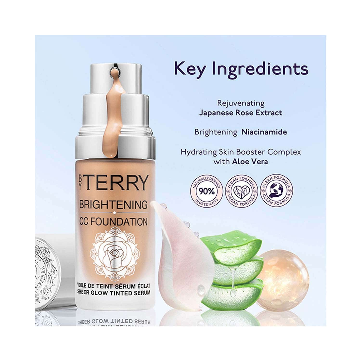 By Terry Brightening CC Foundation - 3C Medium Light Cool (30 ml) - By Terry