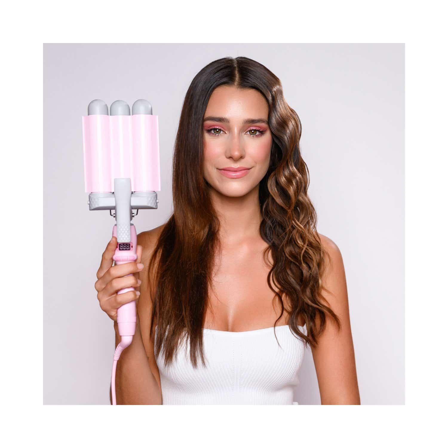 Mermade Hair Pro Waver 32Mm Pink - Mermade Hair