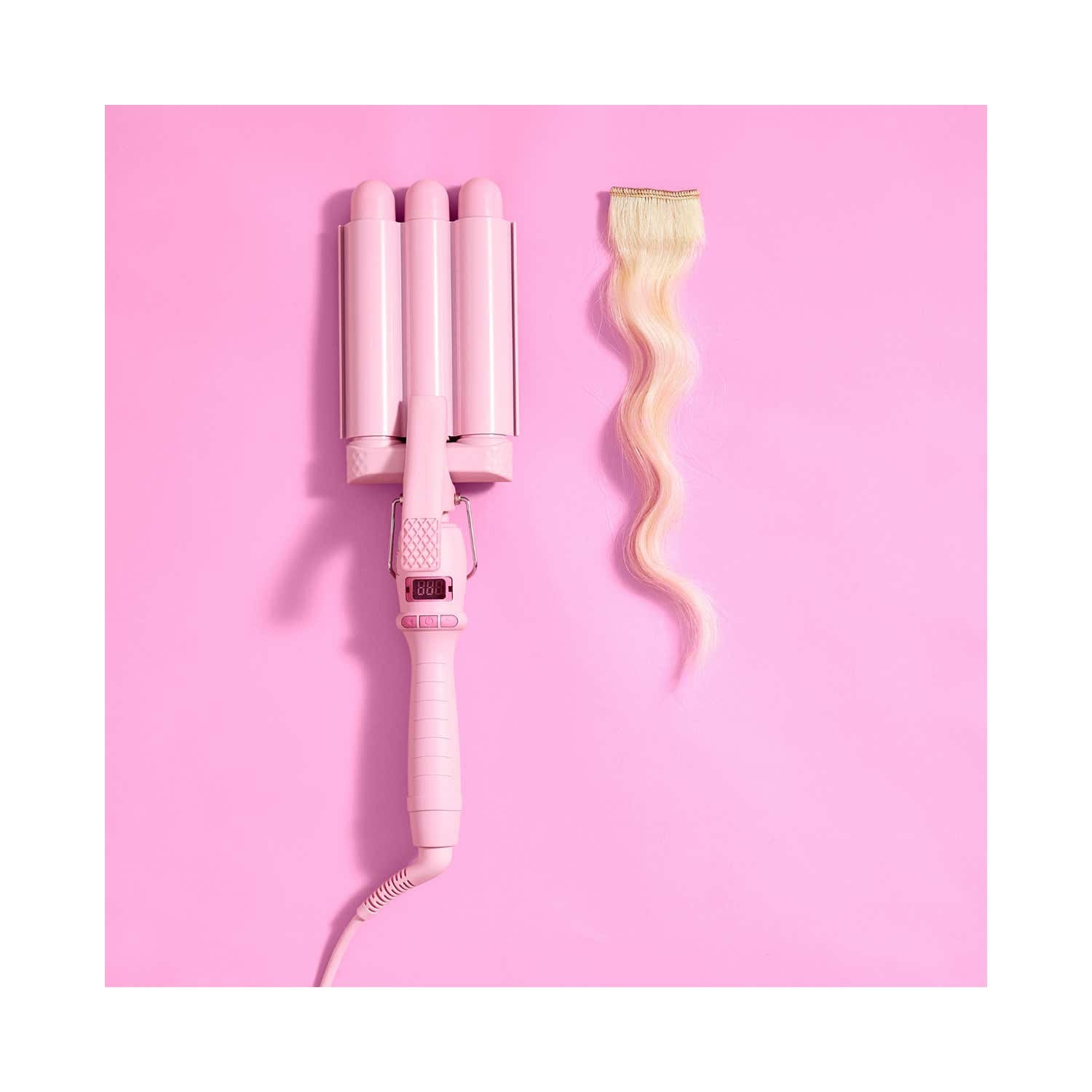 Mermade Hair Pro Waver Pink 25Mm - Mermade Hair