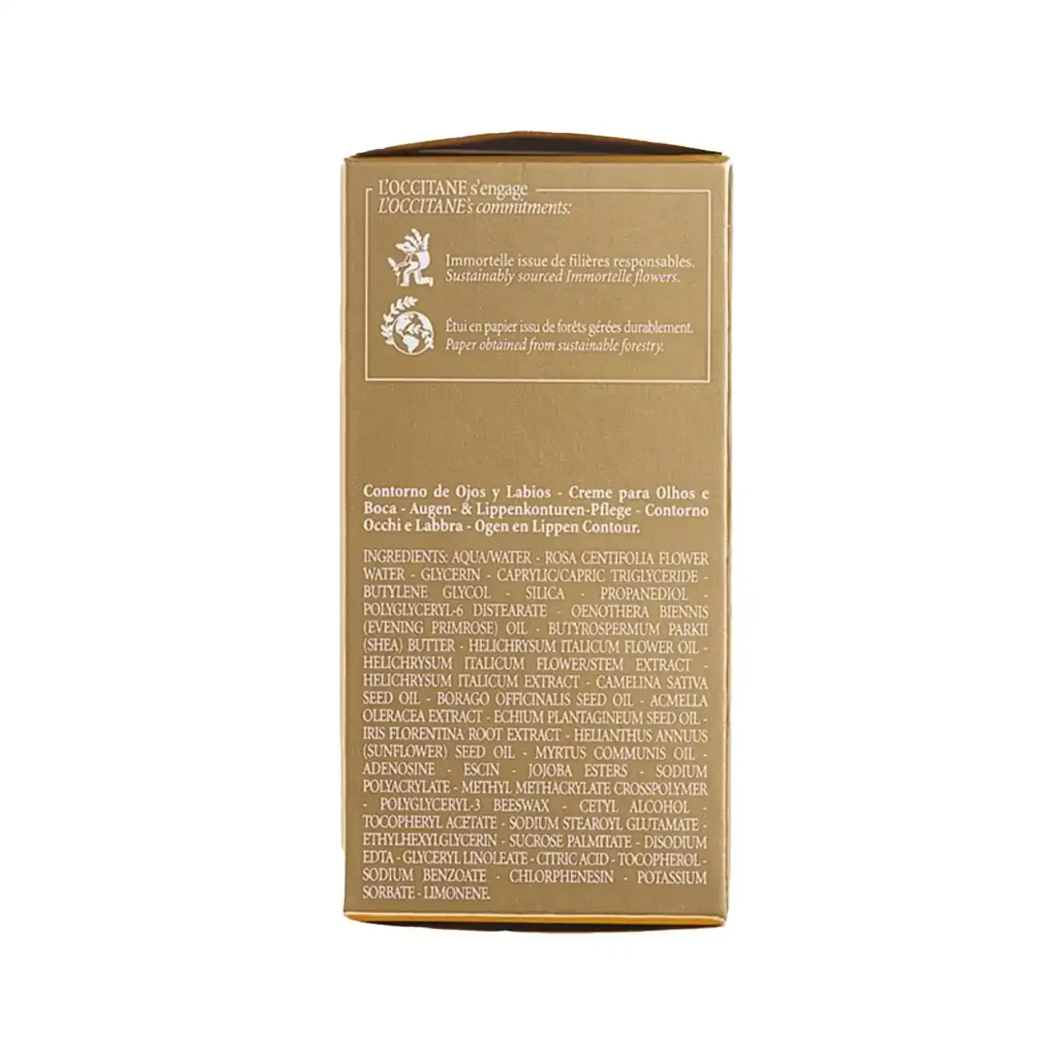 L'occitane Immortelle Divine Eye & Lip Contour (15 ml) - L'occitane