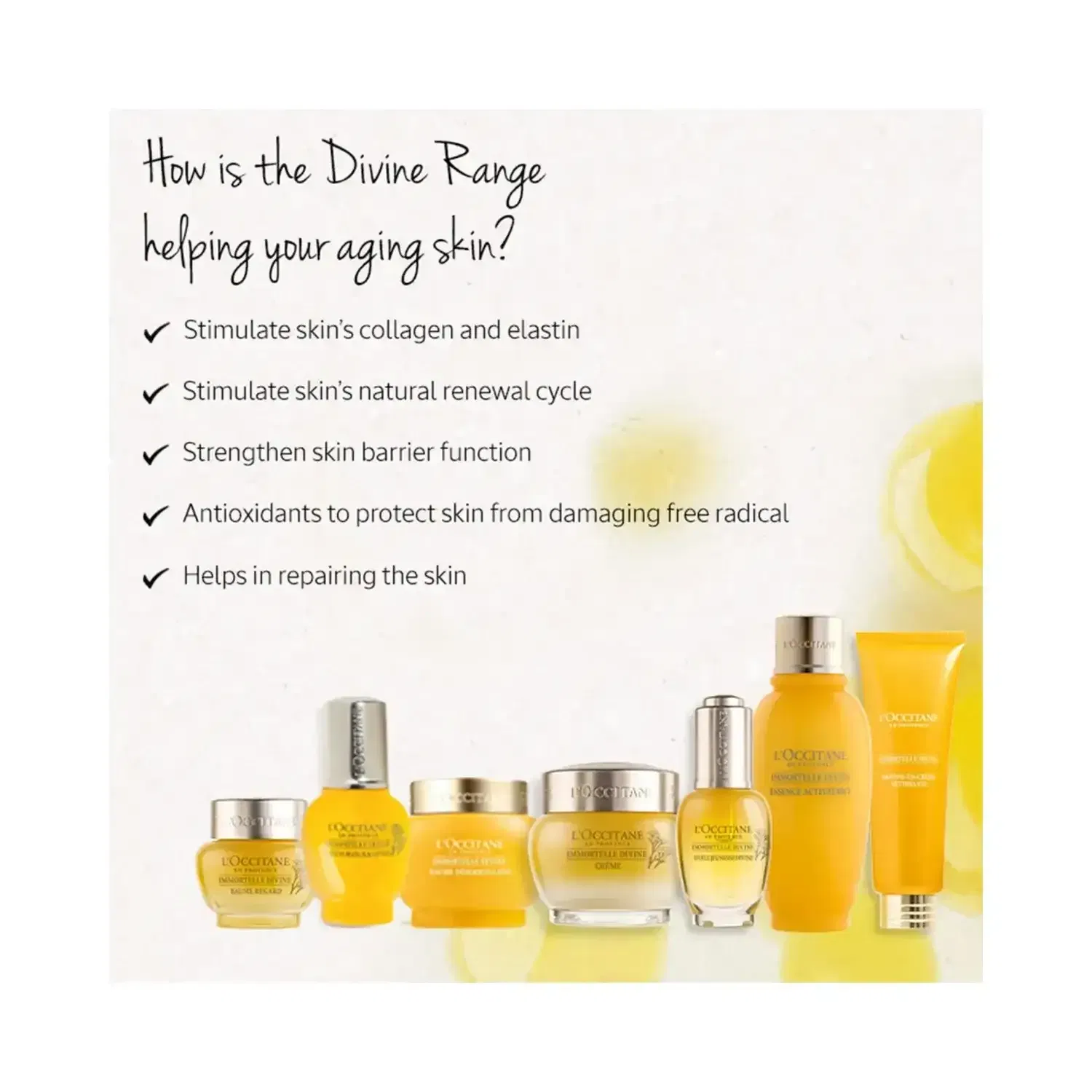 L'occitane Immortelle Divine Eye & Lip Contour (15 ml) - L'occitane