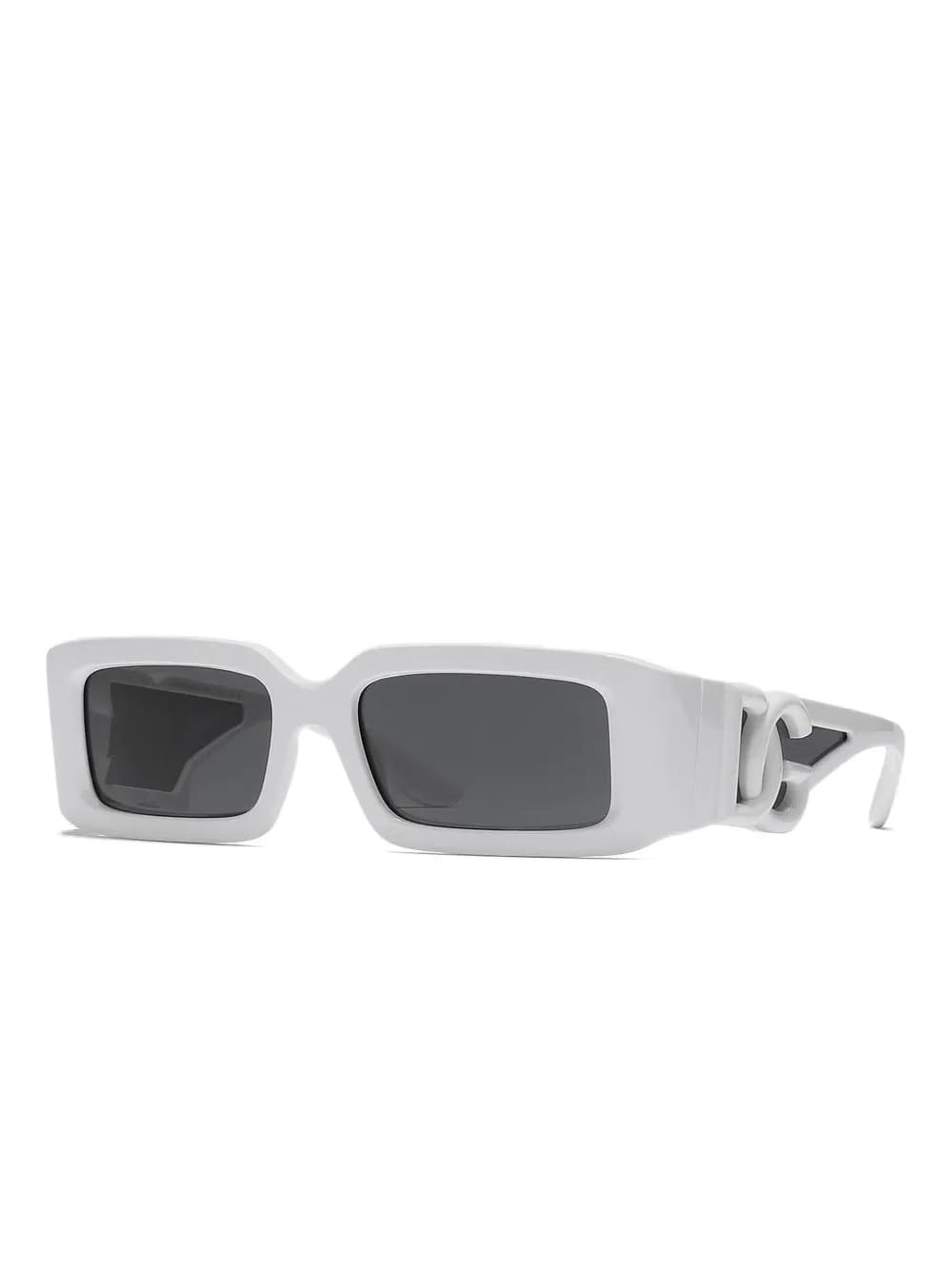 DG-logo square-frame sunglasses