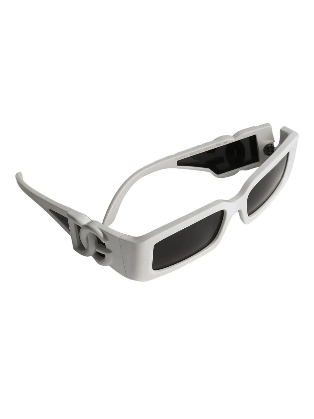 DG-logo square-frame sunglasses