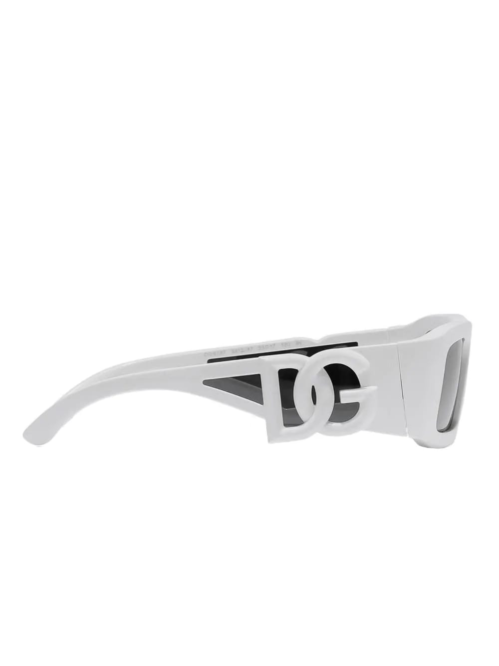 DG-logo square-frame sunglasses