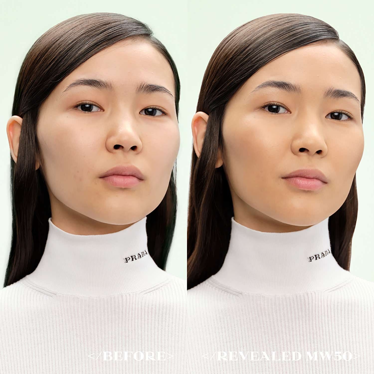 Prada Reveal Skin Optimizing Foundation - MW50 Medium Warm (30 ml) - Prada