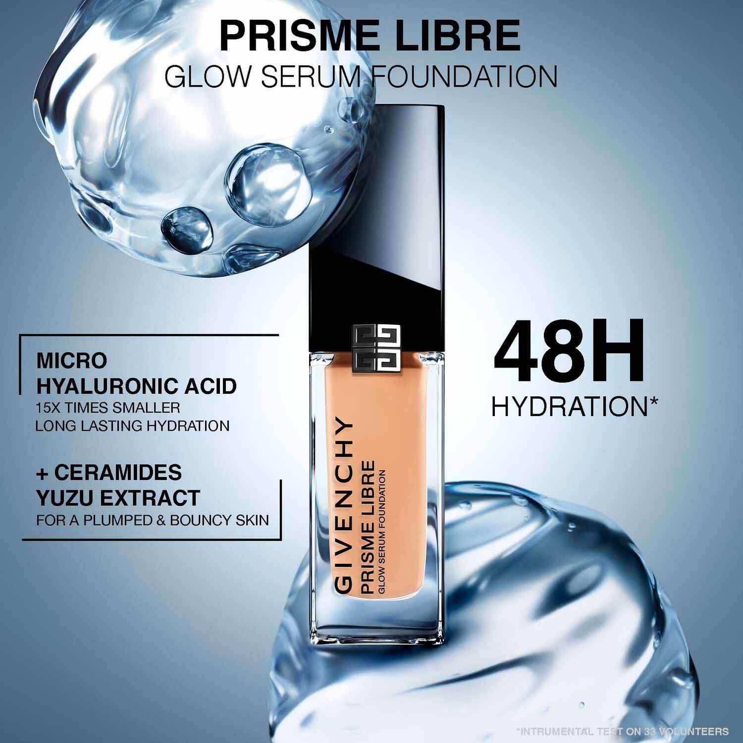 Givenchy Prisme Libre Glow Serum Foundation - 4C (30 ml) - Givenchy