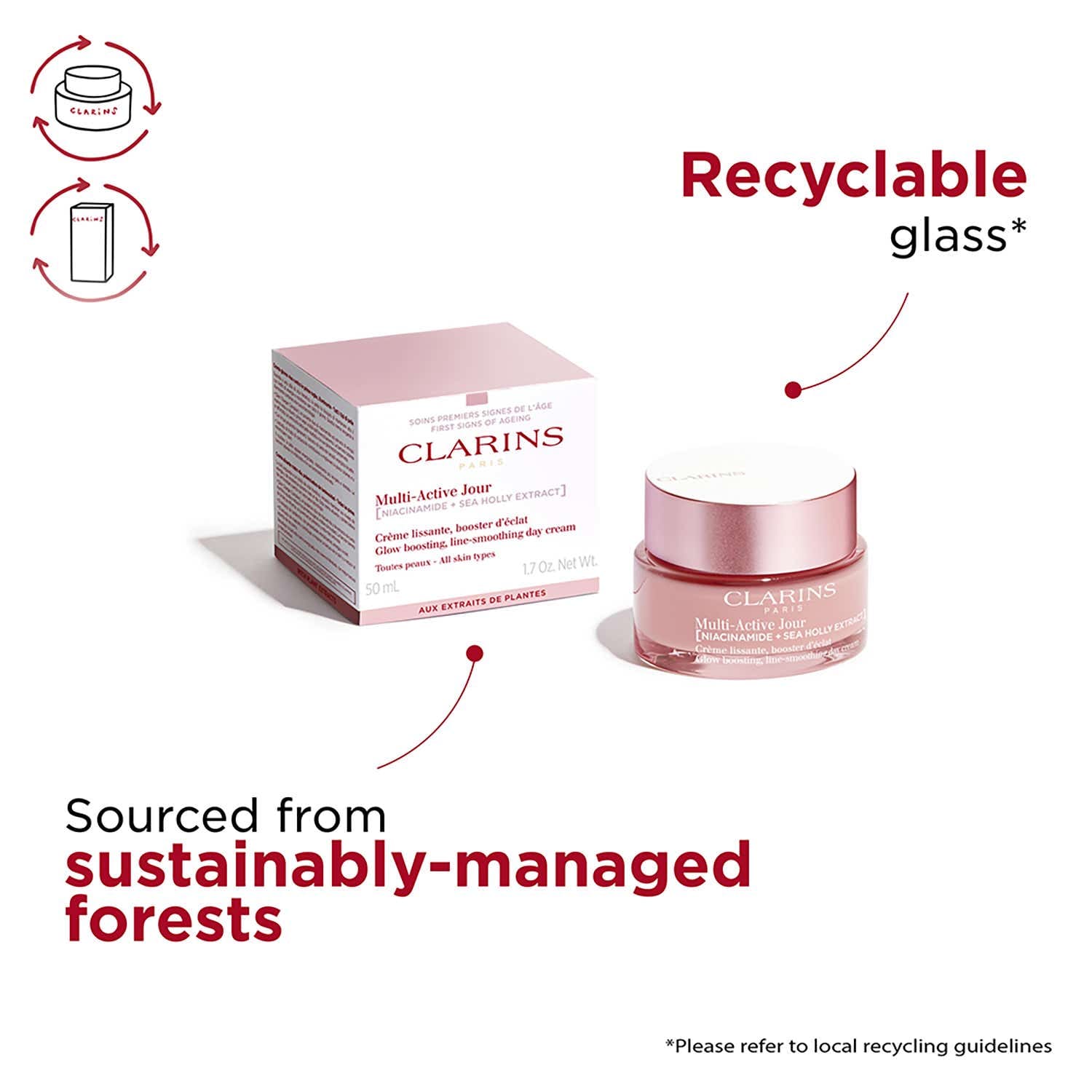 Clarins Multi Active Day Cream Normal To Dry Skin (50ml) - Clarins