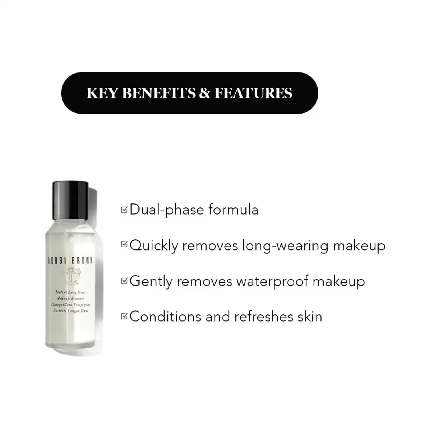 Bobbi Brown Instant Long Wear Make-up Remover (100 ml) - Bobbi Brown