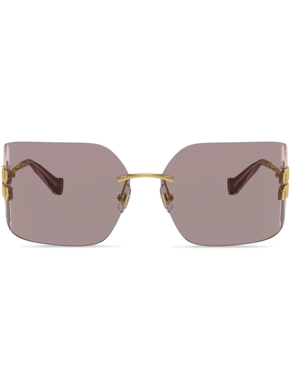 Runway frameless sunglasses