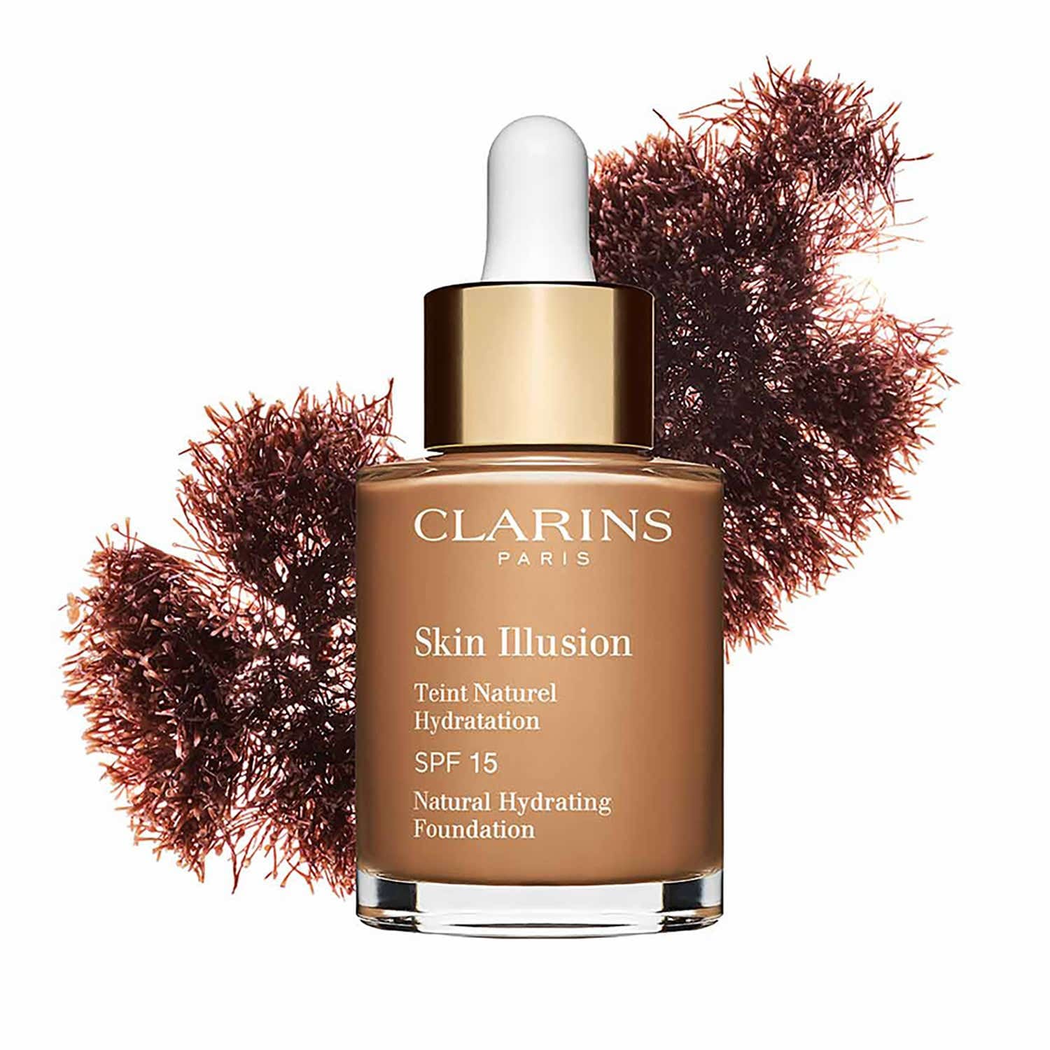 Clarins Skin Illusion Foundation - 114 Cappuccino (30 ml) - Clarins