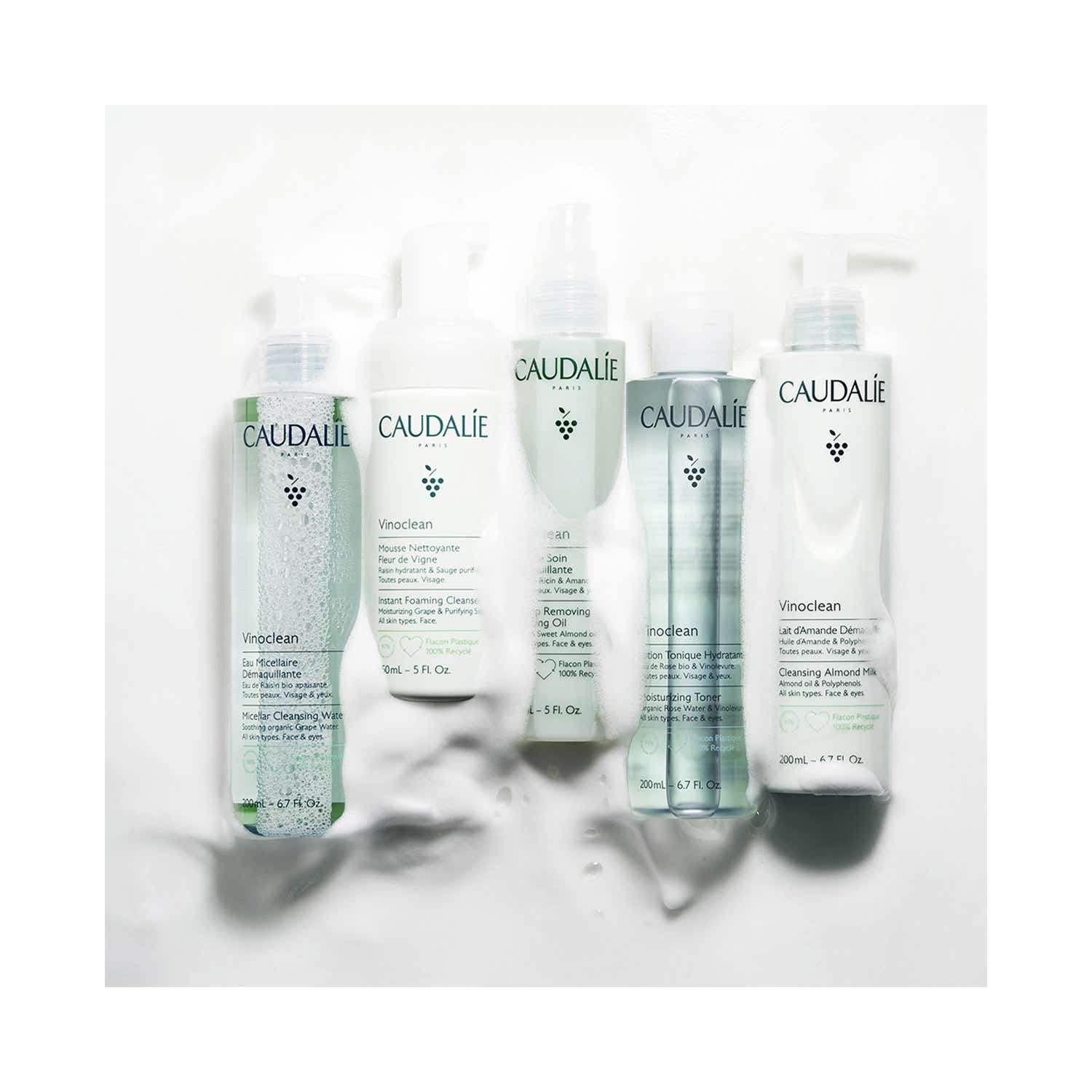 Caudalie Vinoclean Instant Foaming Cleanser Duo - (2 pcs) - Caudalie