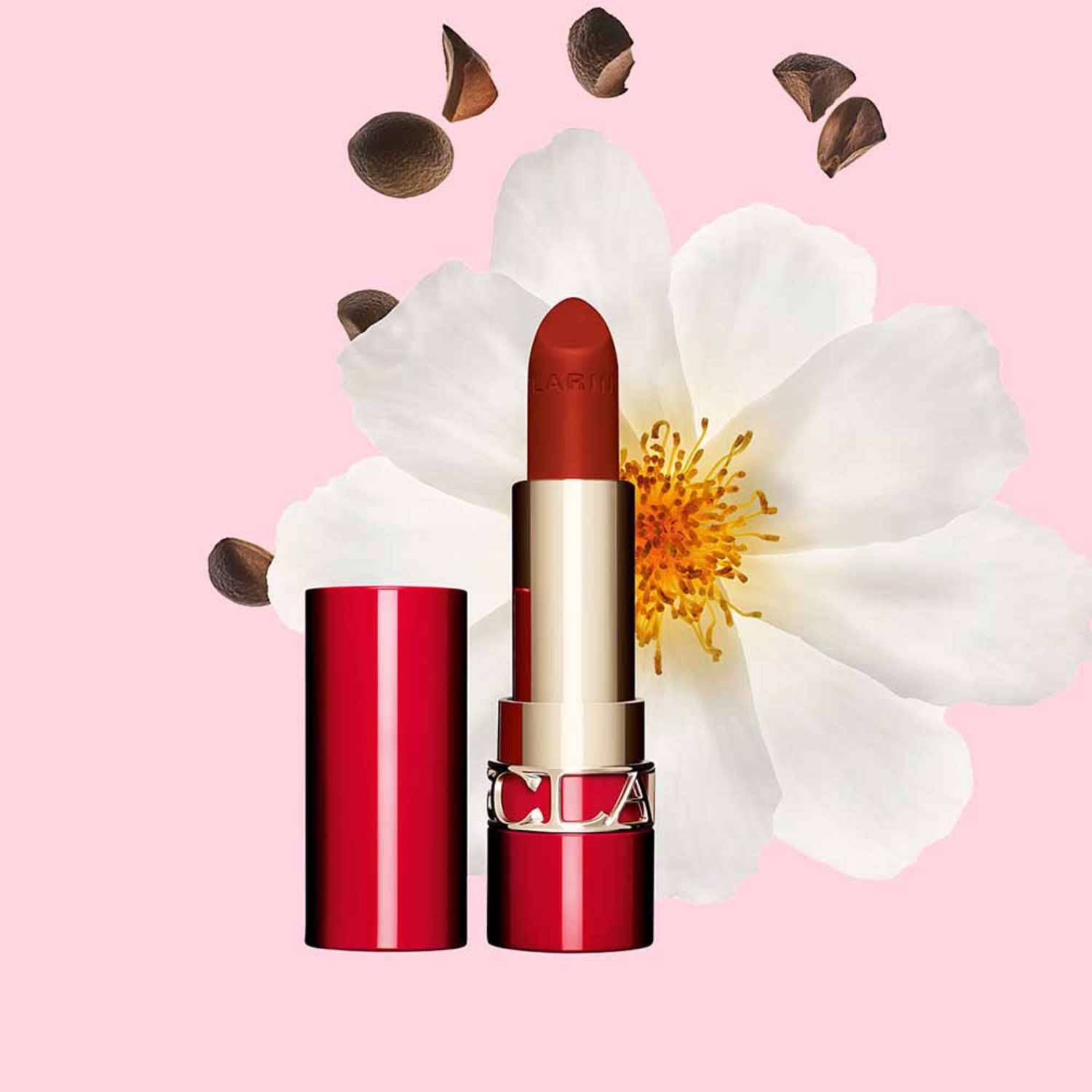 Clarins Joli Rouge Velvet Matte Lipstick - 782V Bell Pepper (3.5 g) - Clarins