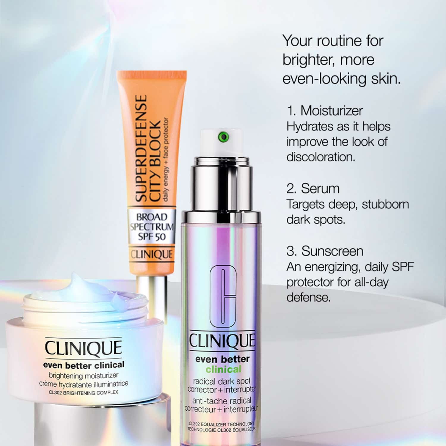 CLINIQUE Even Better Dark Spot Corrector + Interruptor Mini Serum (10ml) - CLINIQUE