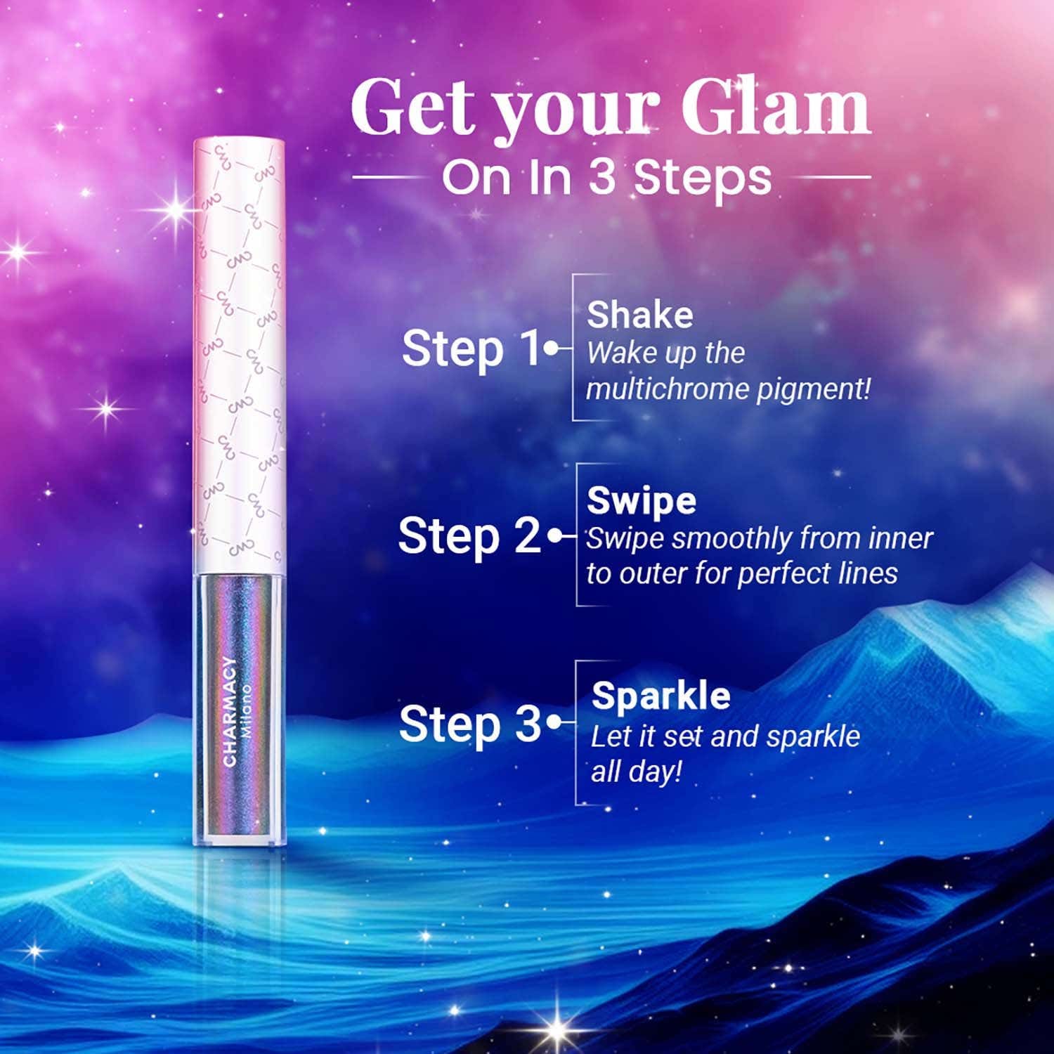 Charmacy Milano CMC Stellar Eyeliner - Mirage 7 (1.5 ml) - Charmacy Milano