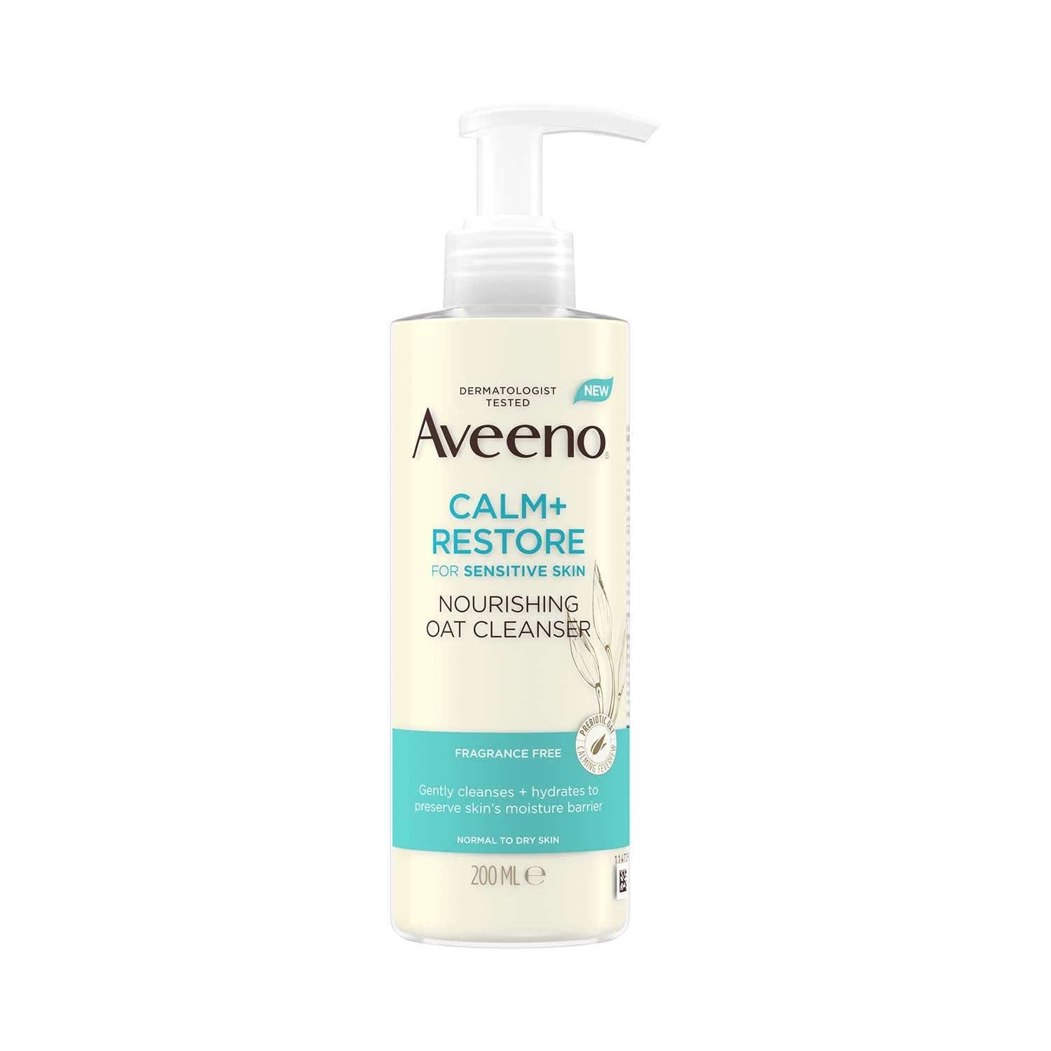 Aveeno Calm + Restore Nourishing Oat Cleanser (200 ml) - Aveeno