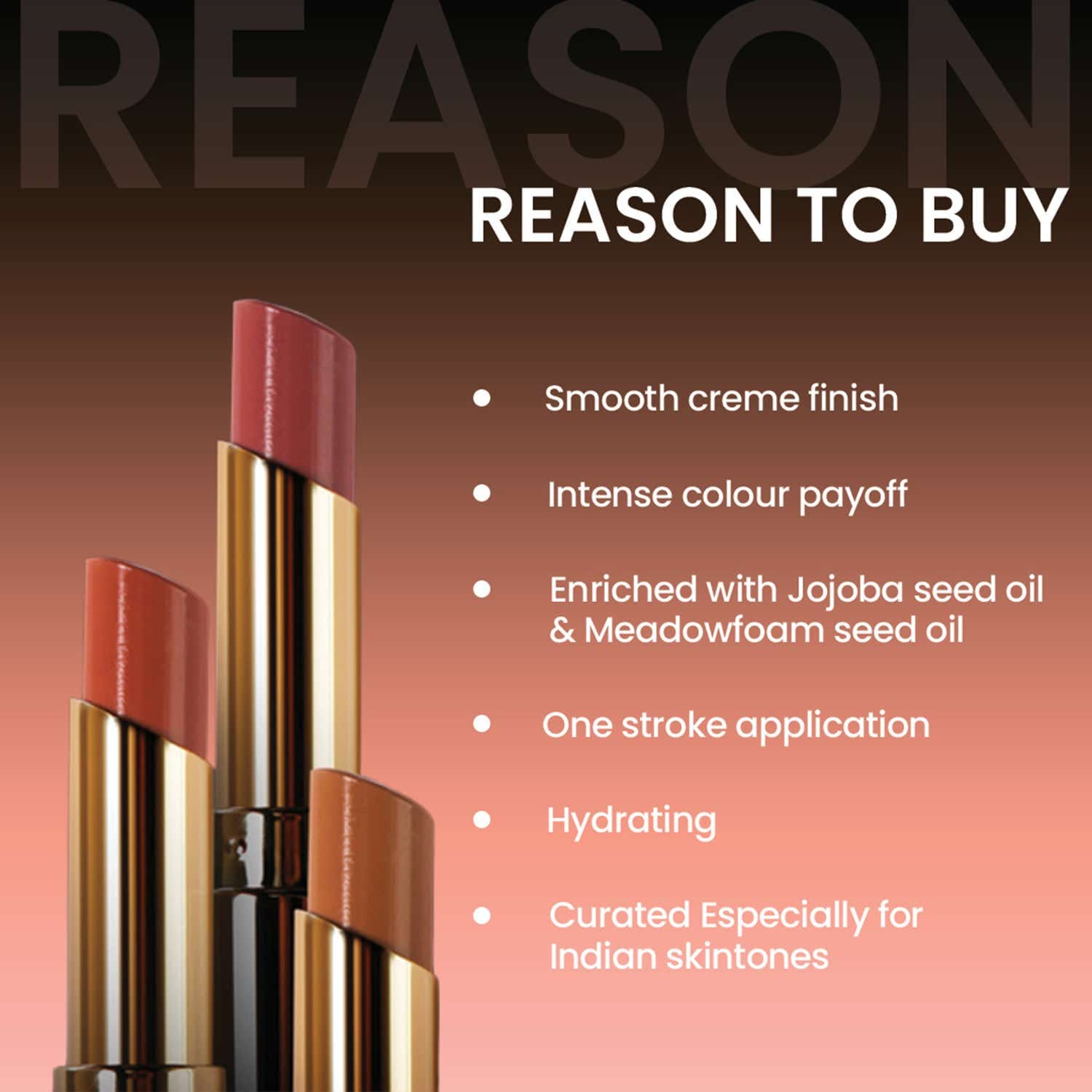 Charmacy Milano Flattering Nude Lipstick - 04 Lets Cuddle (3.8 g) - Charmacy Milano