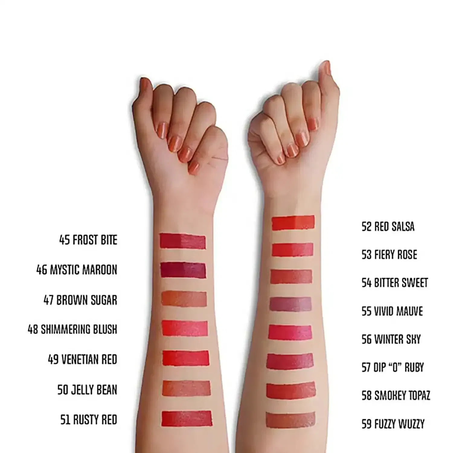 Charmacy Milano Soft Satin Matte Lipstick - Vivid Mauve No. 55 (3.8 g) - Charmacy Milano