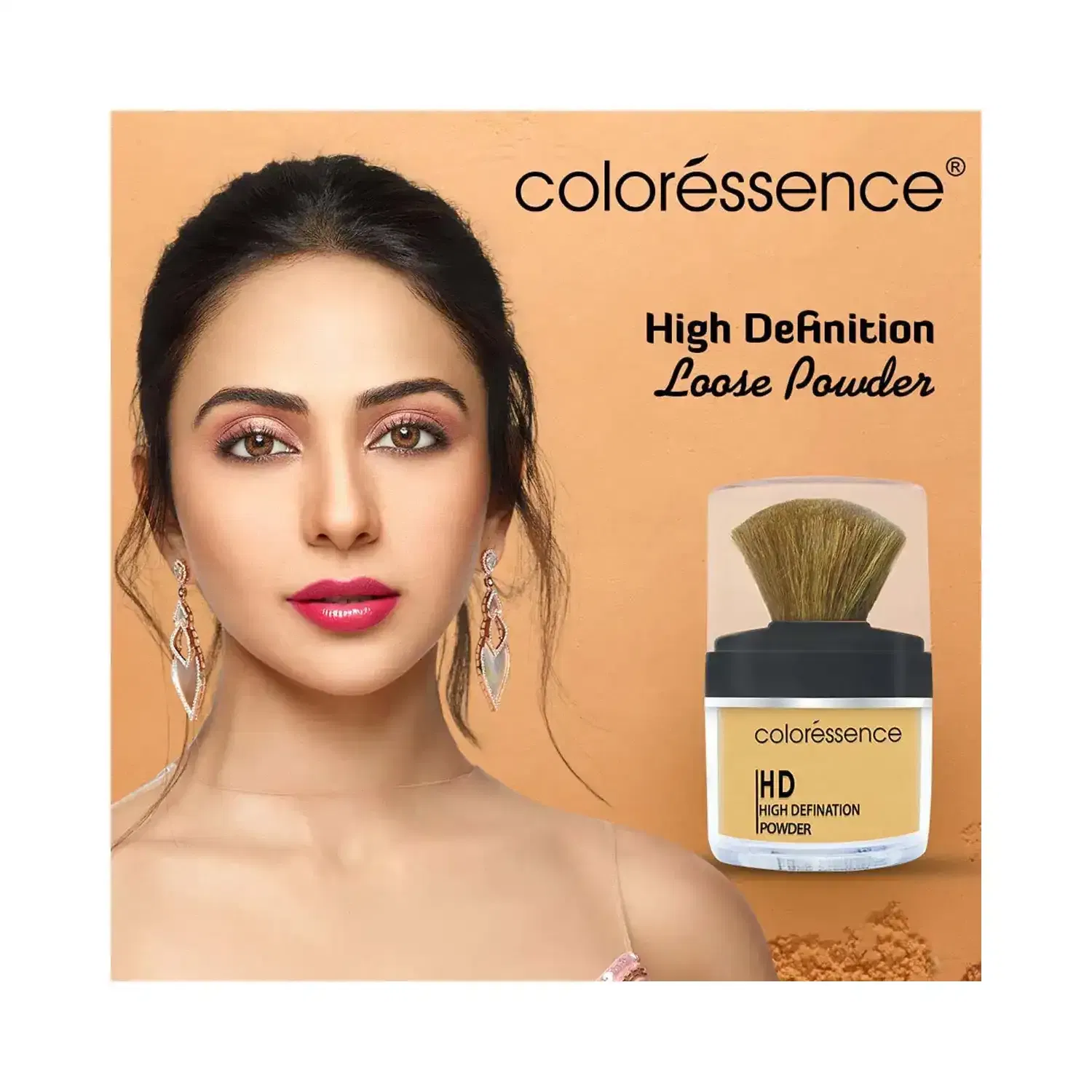 Coloressence High Definition Face Makeup Loose Powder - Soft Beige (10 g) - Coloressence