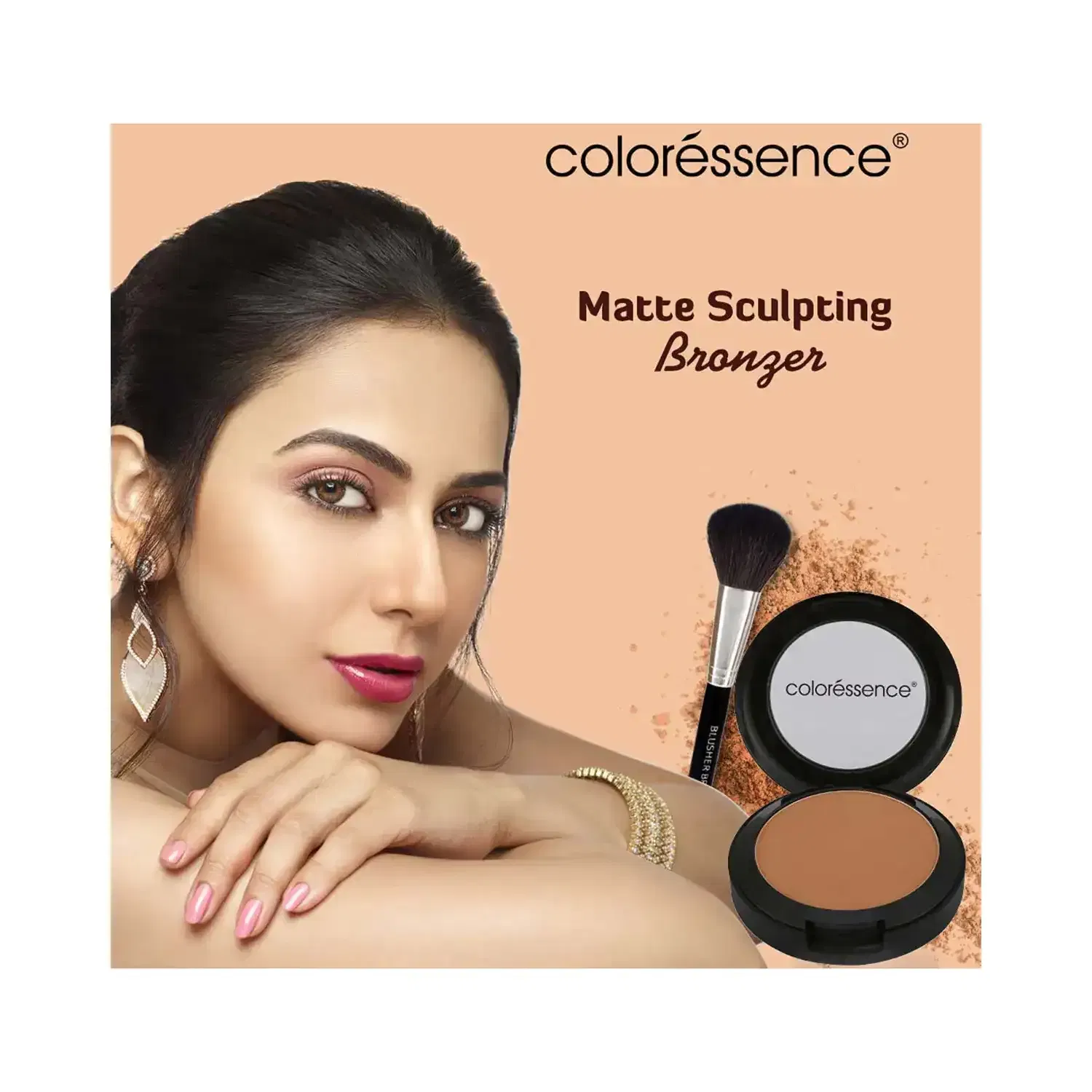 Coloressence Matte Contour Powder - Bronzer (10 g) - Coloressence