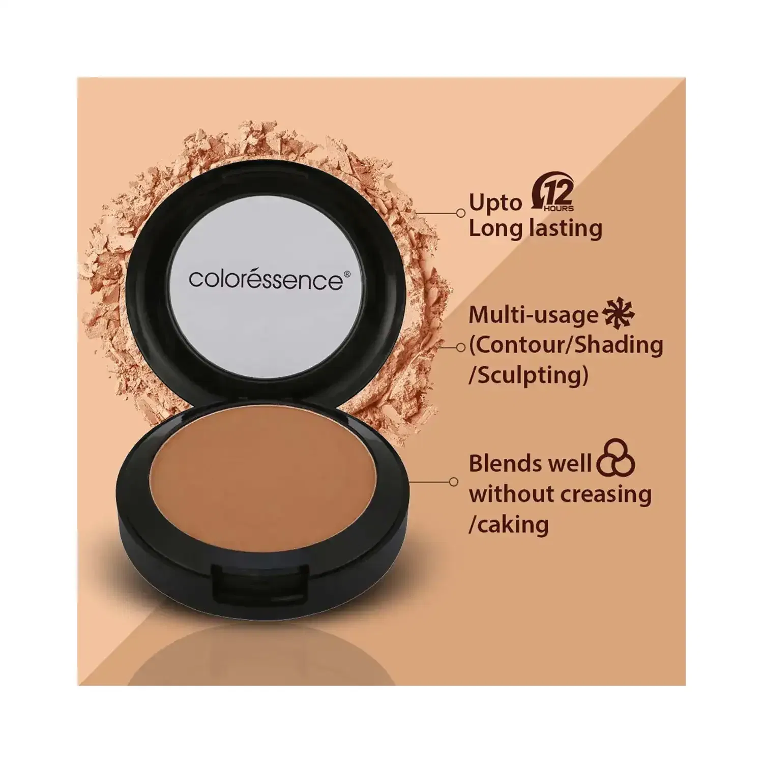 Coloressence Matte Contour Powder - Bronzer (10 g) - Coloressence