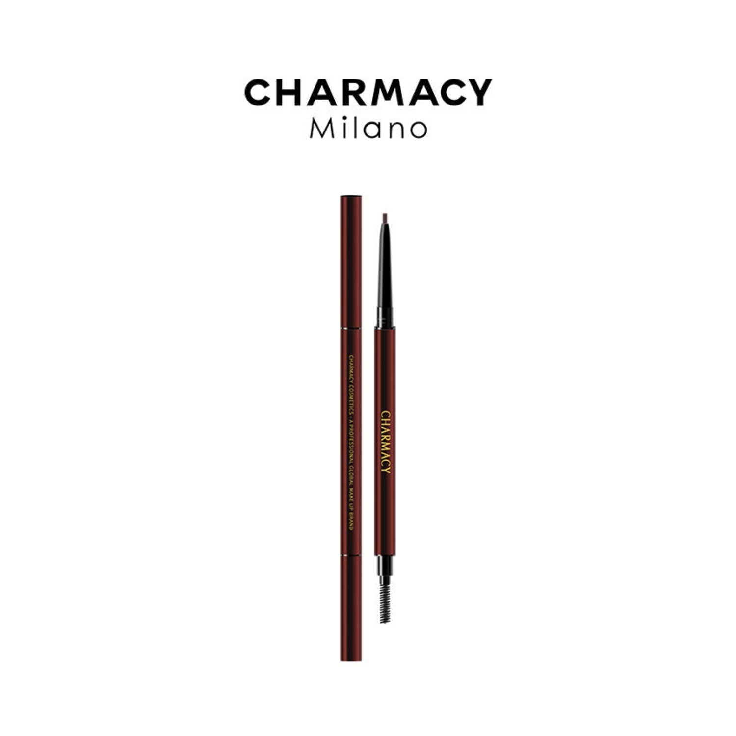 Charmacy Milano Ultra Defining Eyebrow Pencil - Black (0.10 g) - Charmacy Milano