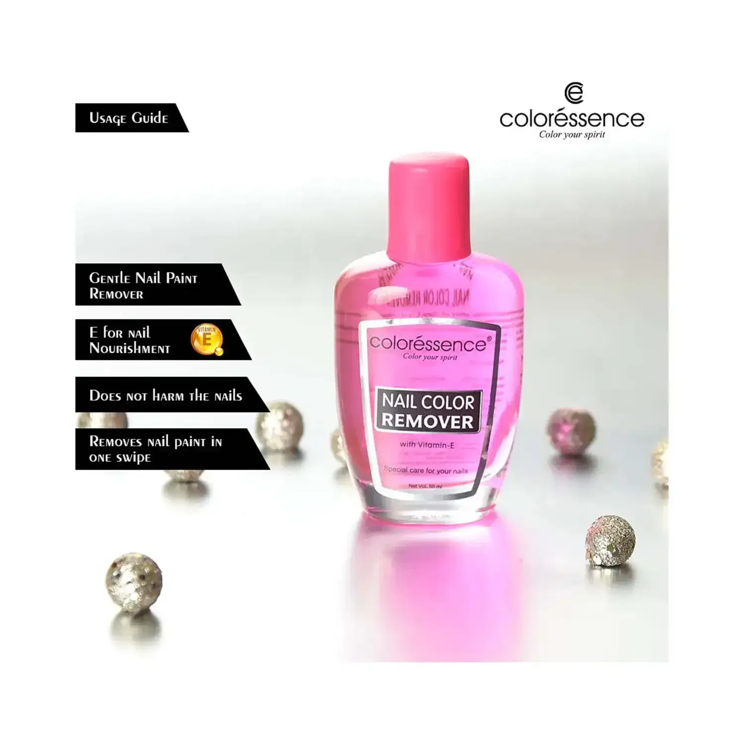 Coloressence Nail Paint Removal (50 ml) - Coloressence