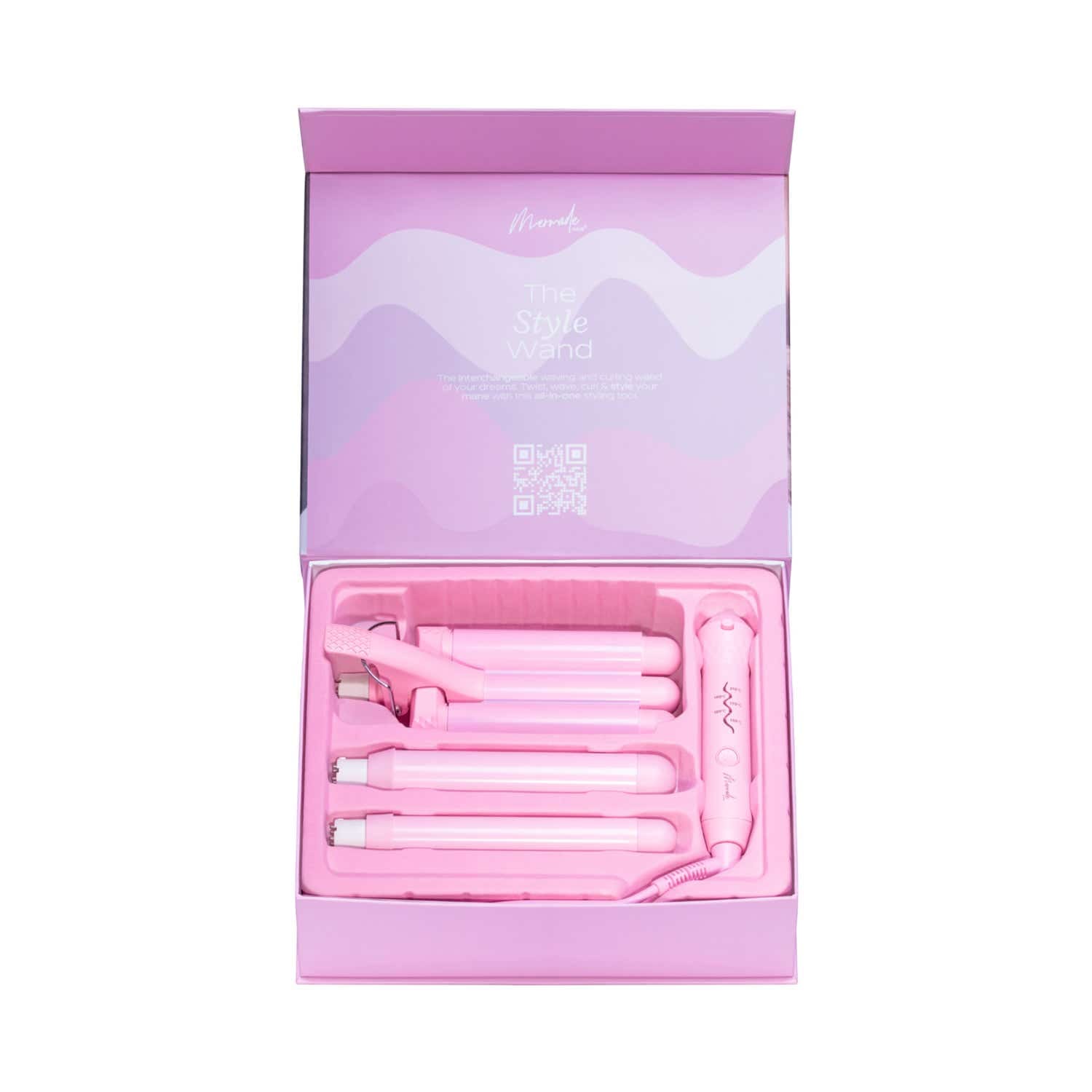 Mermade Hair Style Wand - Pink - Mermade Hair