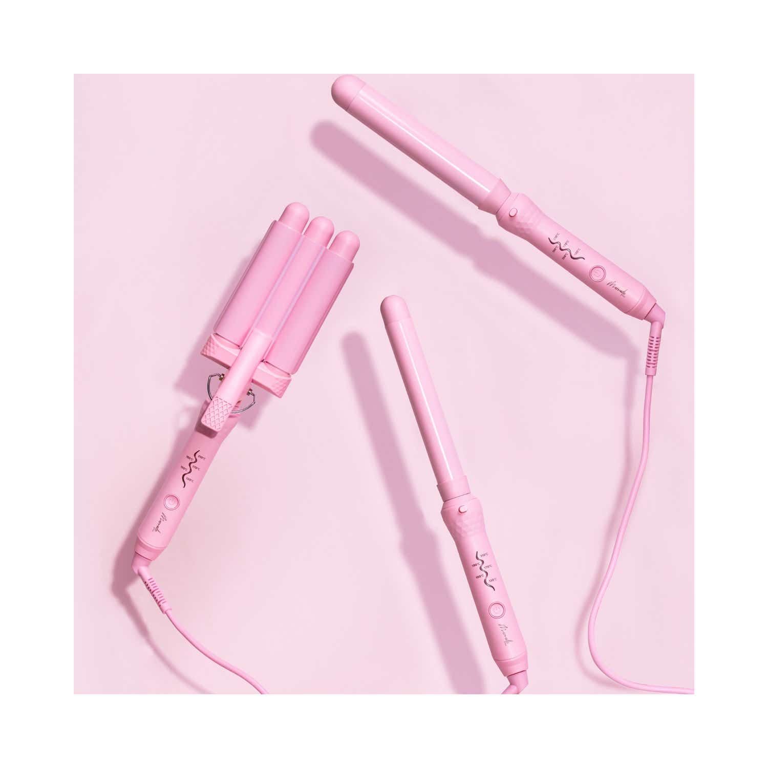 Mermade Hair Style Wand - Pink - Mermade Hair