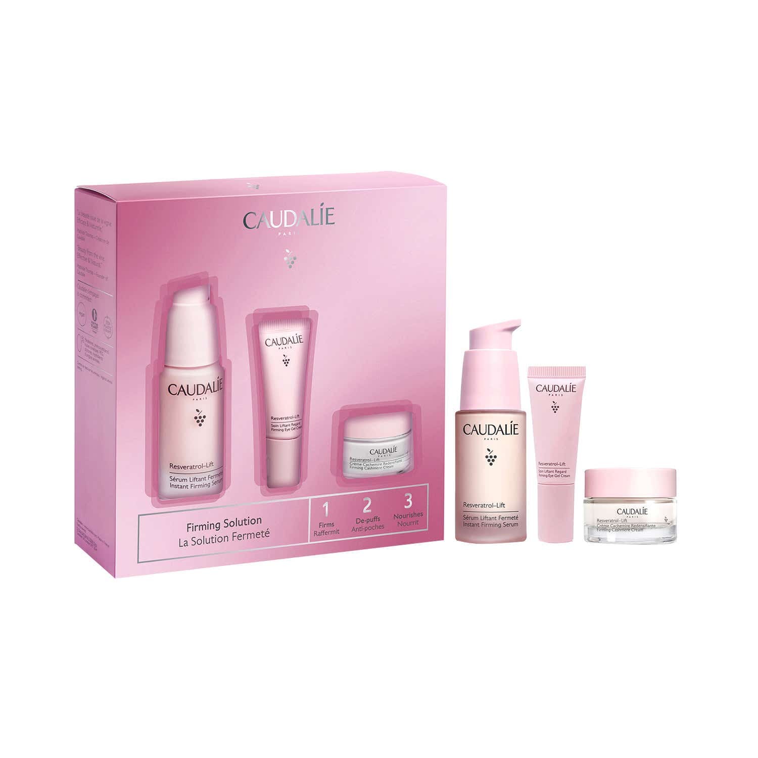Caudalie Resveratrol-Lift Ultimate Firming Solution Gift Set (3Pcs) - Caudalie