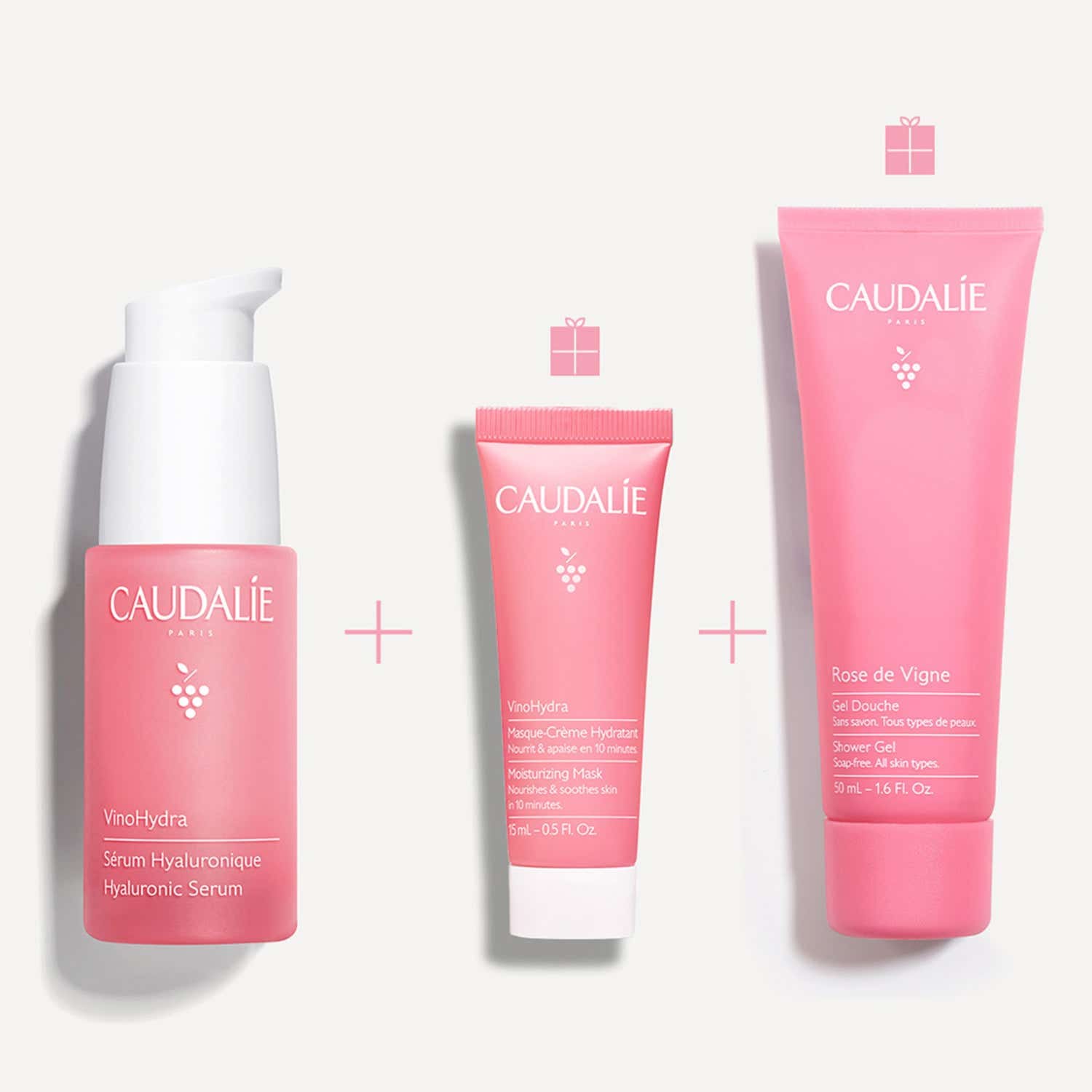 Caudalie Vinohydra Moisturizing Routine Essentials (95ml) - Caudalie