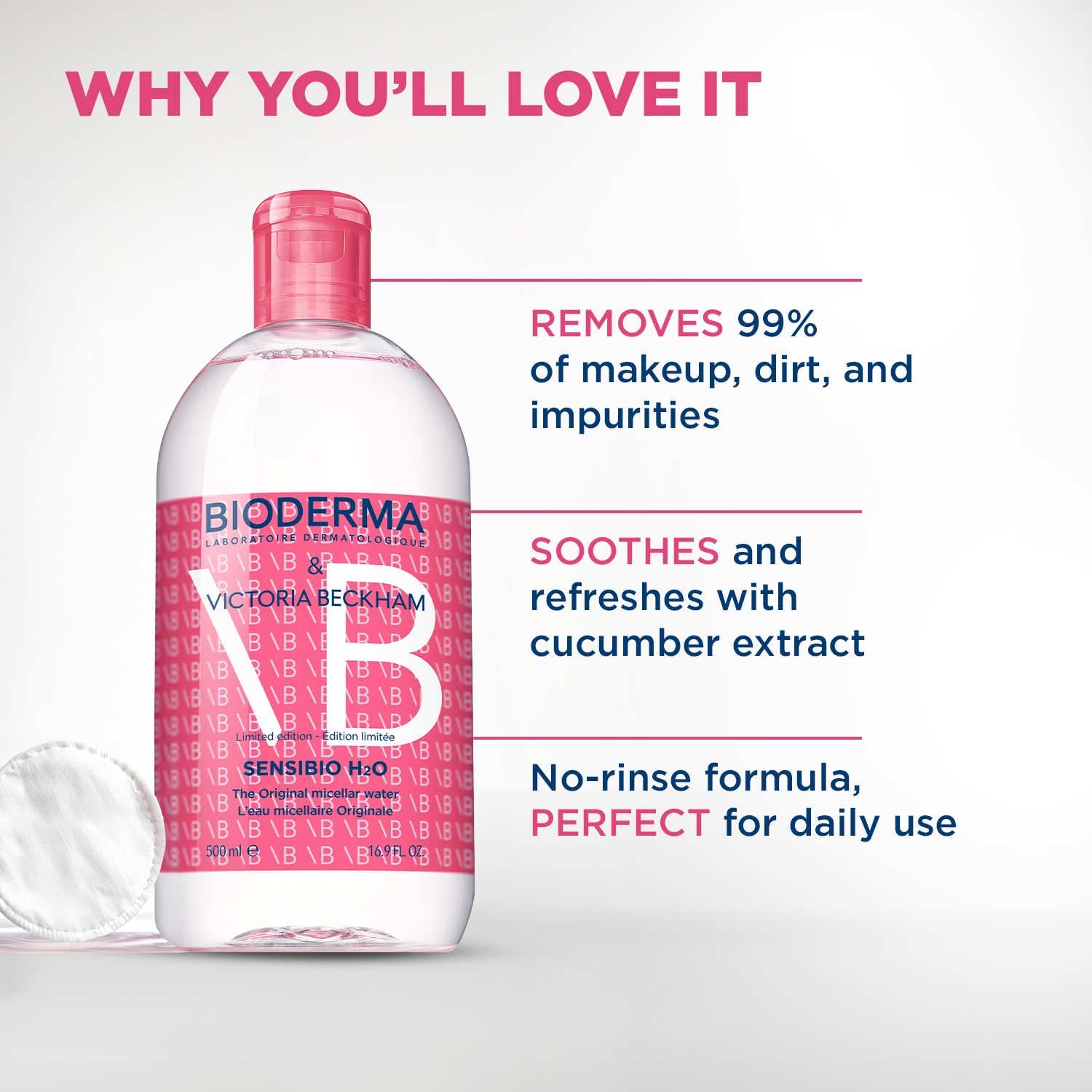 Bioderma Most Loved Value Kit with Limited Edition - Cleanser + Micellar Water - Bioderma