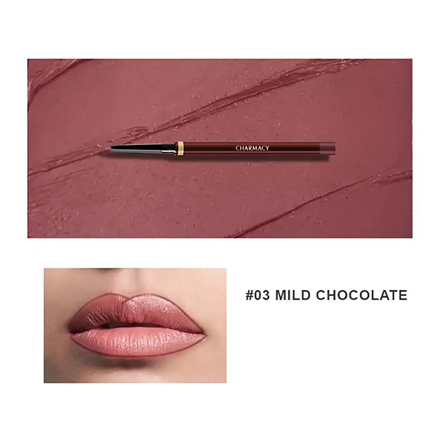 Charmacy Milano Flattering Lipstick & Lip Liner Set - Charmacy Milano