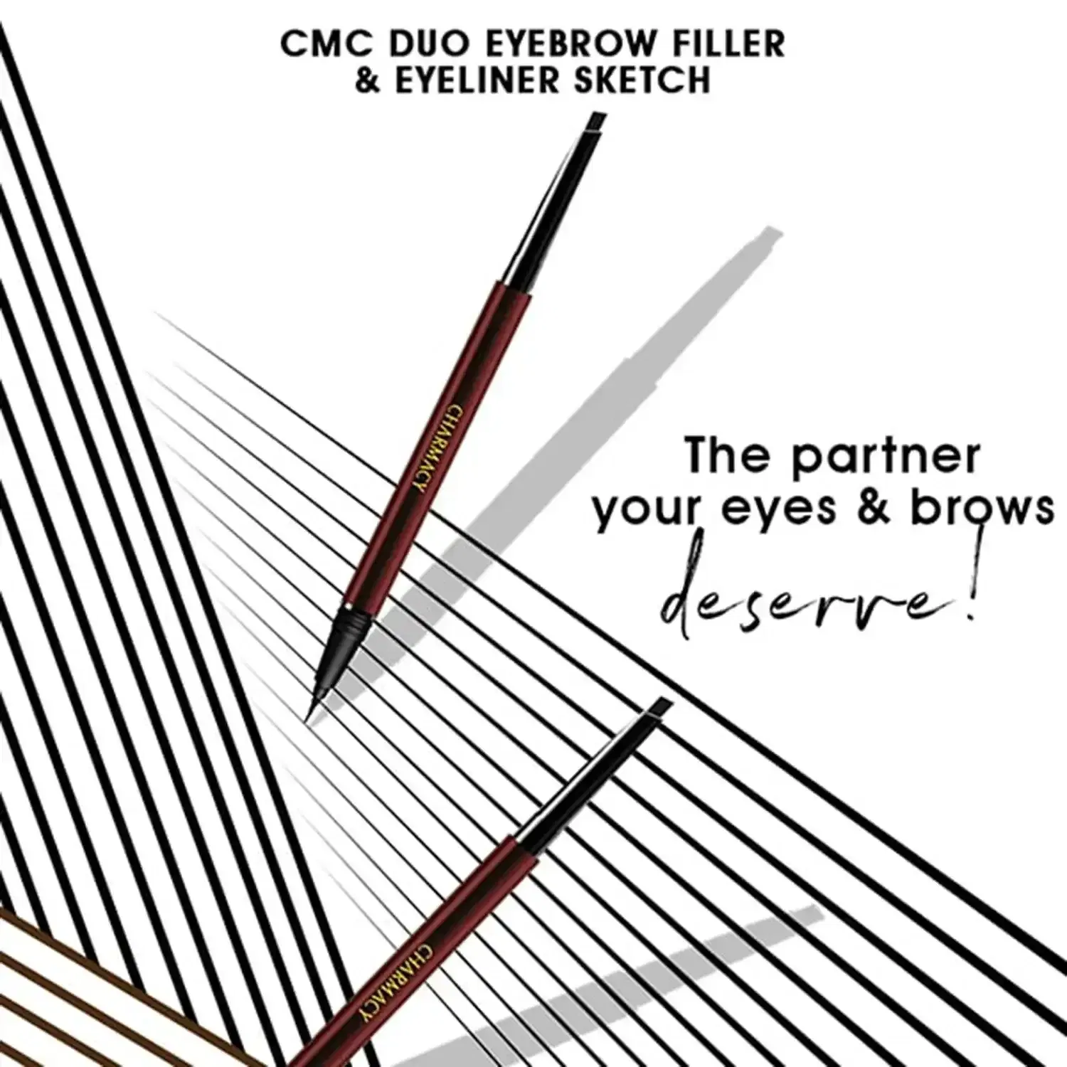 Charmacy Milano Mascara Eyeliner & Eyebrow Set - Charmacy Milano