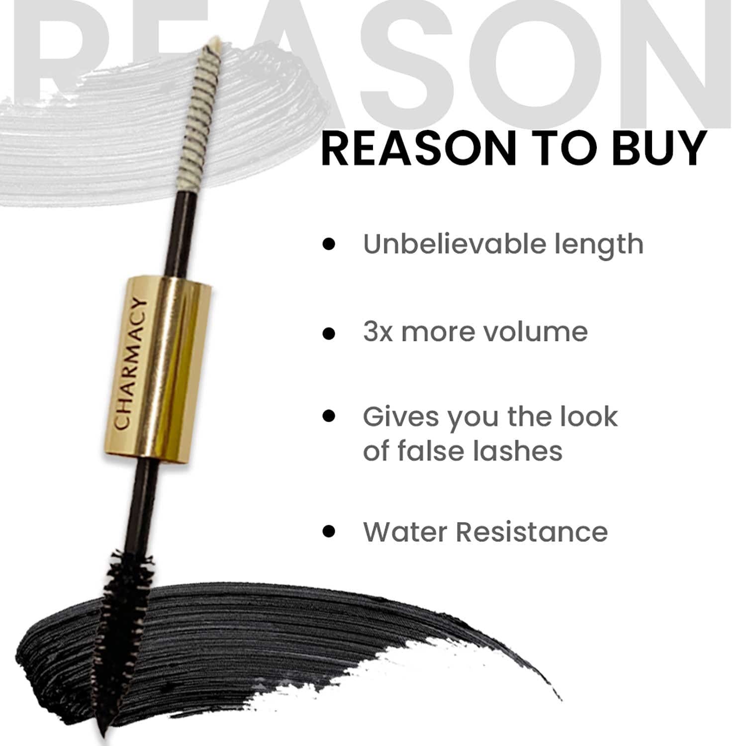 Charmacy True & False Mascara and Eyebrow Filler Combo - Charmacy Milano