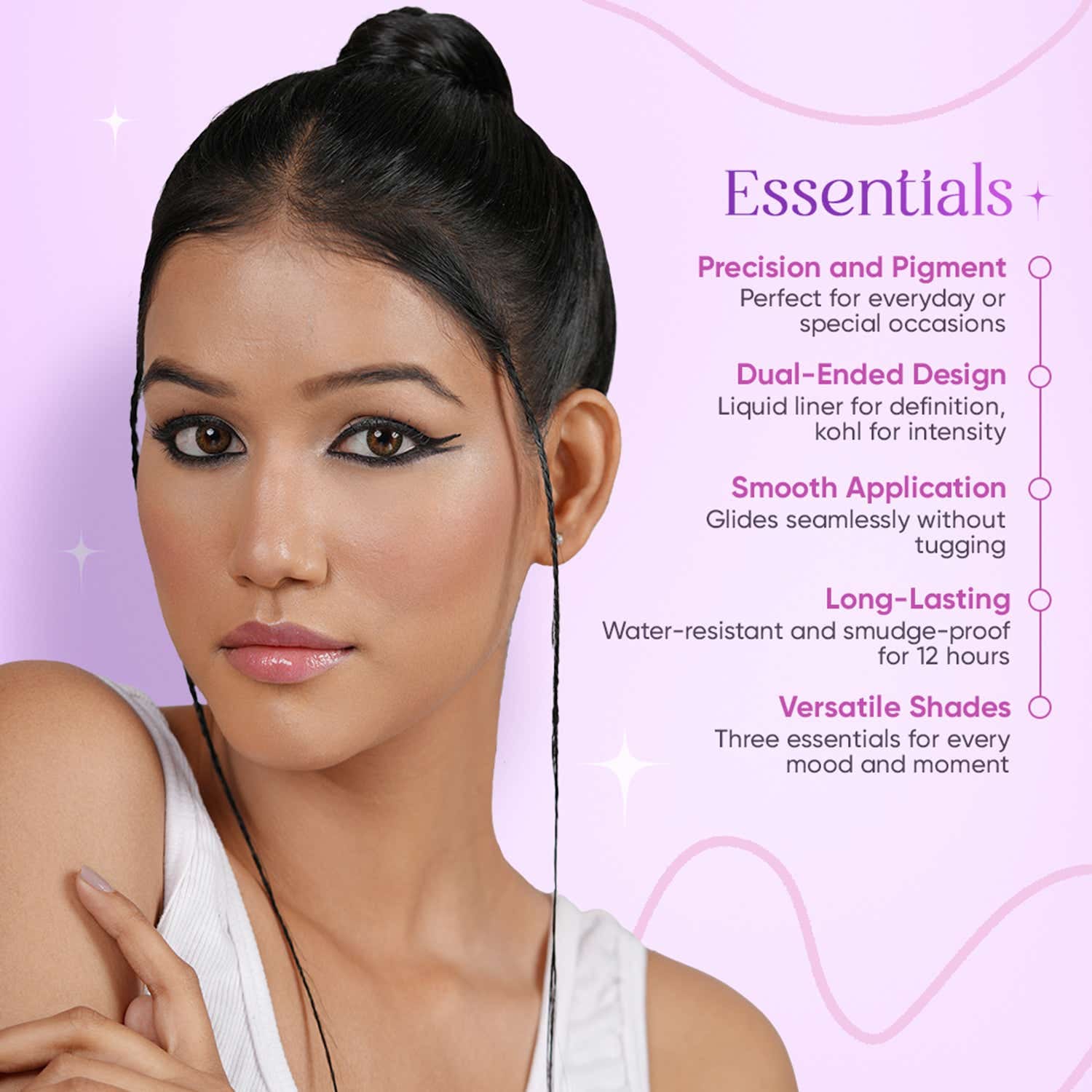 Charmacy Milano Duo Drama Eyeliner - Essentials - 14 (0.76 g) - Charmacy Milano