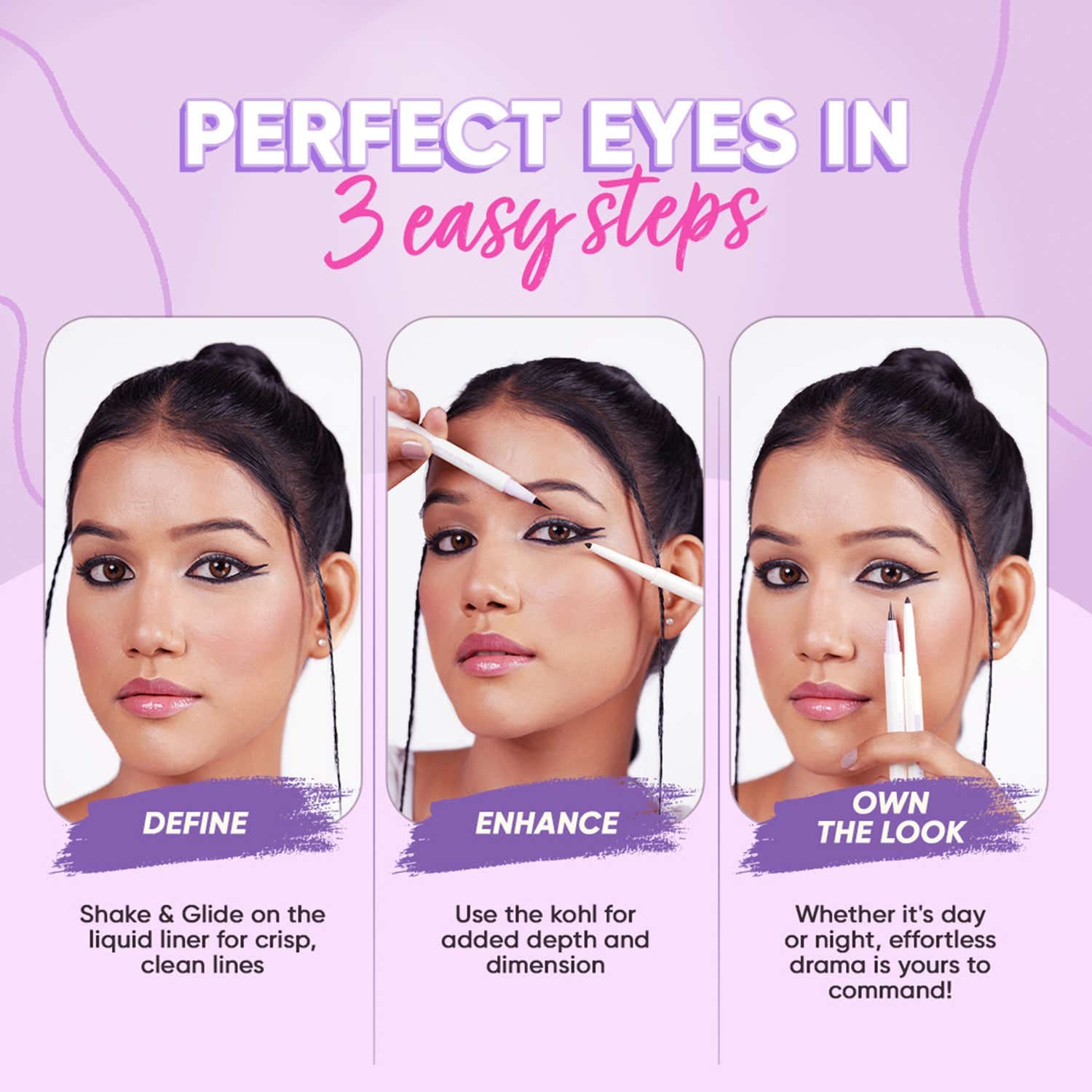 Charmacy Milano Duo Drama Eyeliner - Multichrome and Metallics - 06 (0.76 g) - Charmacy Milano