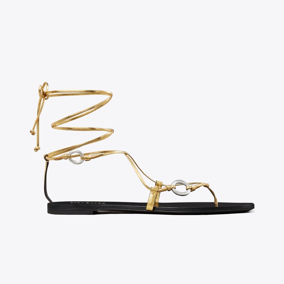 Linked Lace-Up Sandal