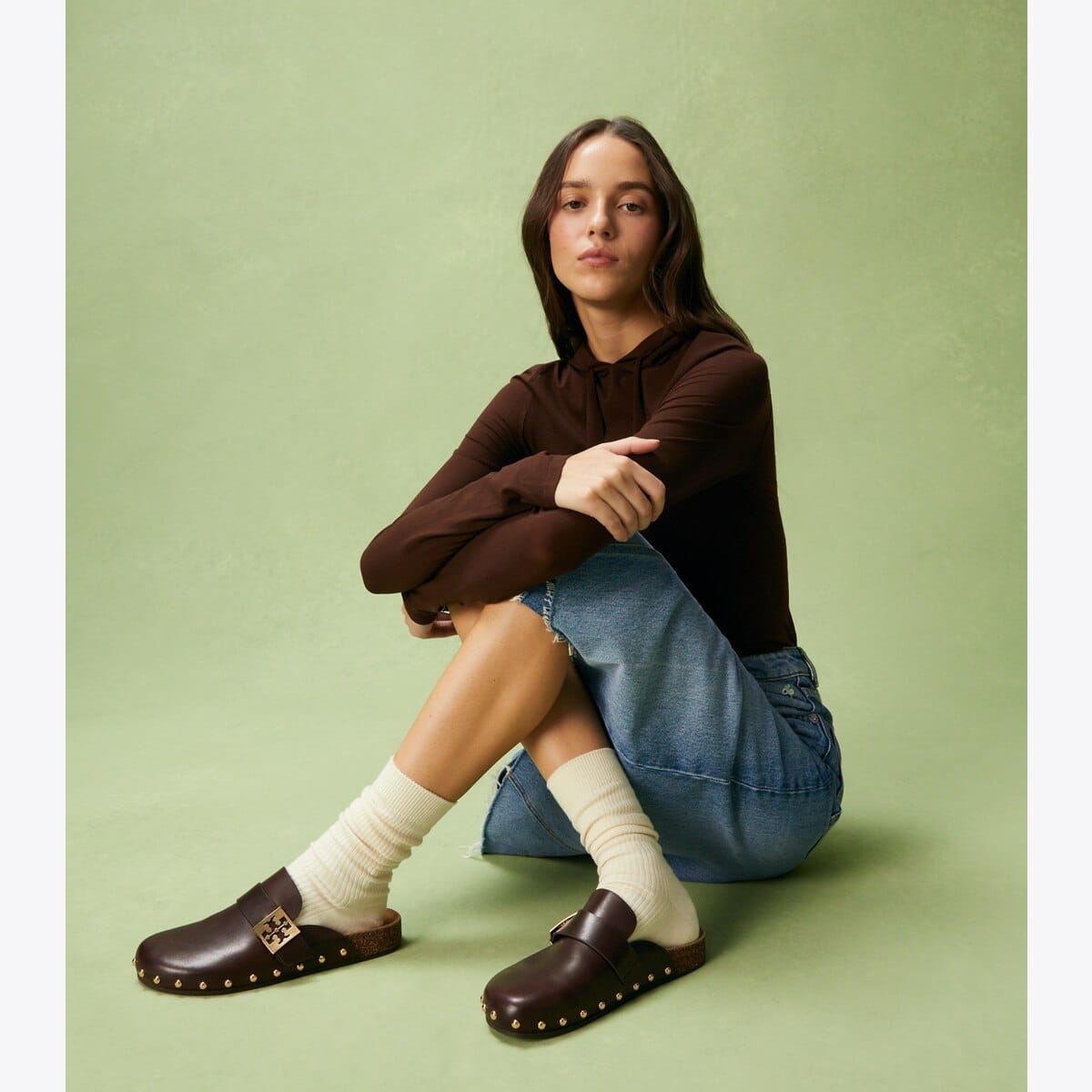 Mellow Studded Mule