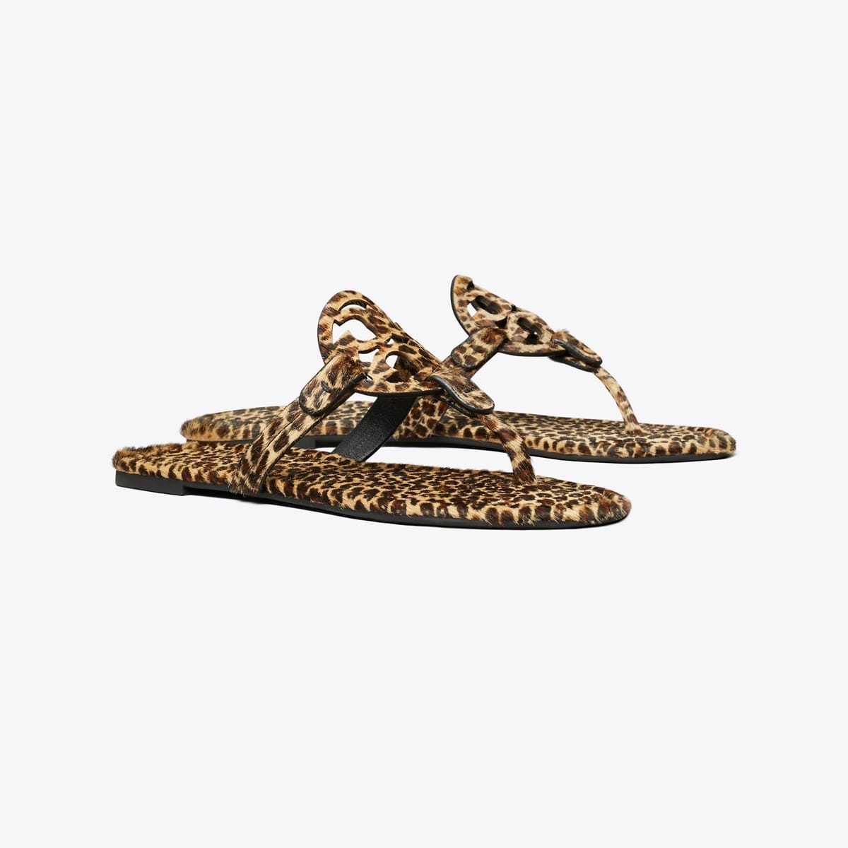 Miller Printed Calf Hair Sandal
