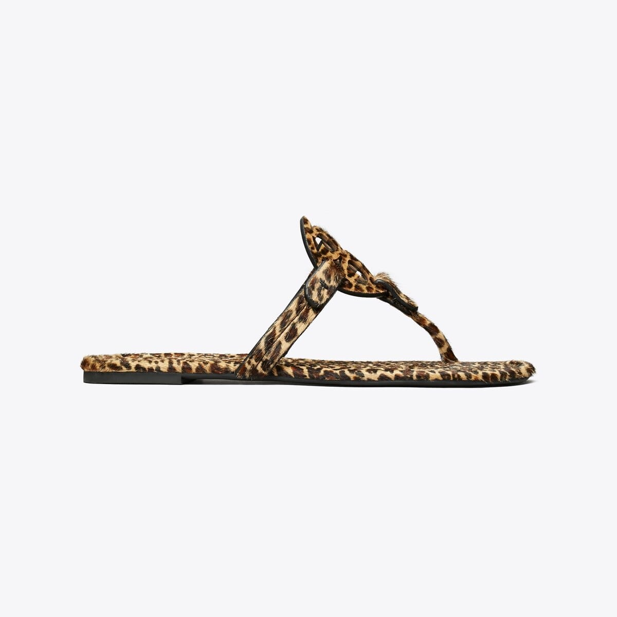 Miller Printed Calf Hair Sandal