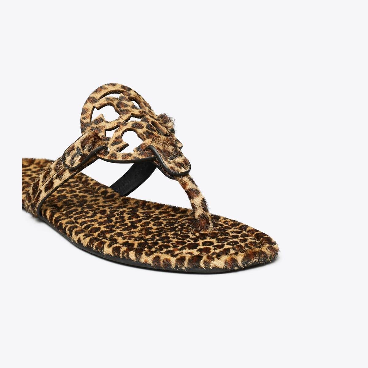 Miller Printed Calf Hair Sandal