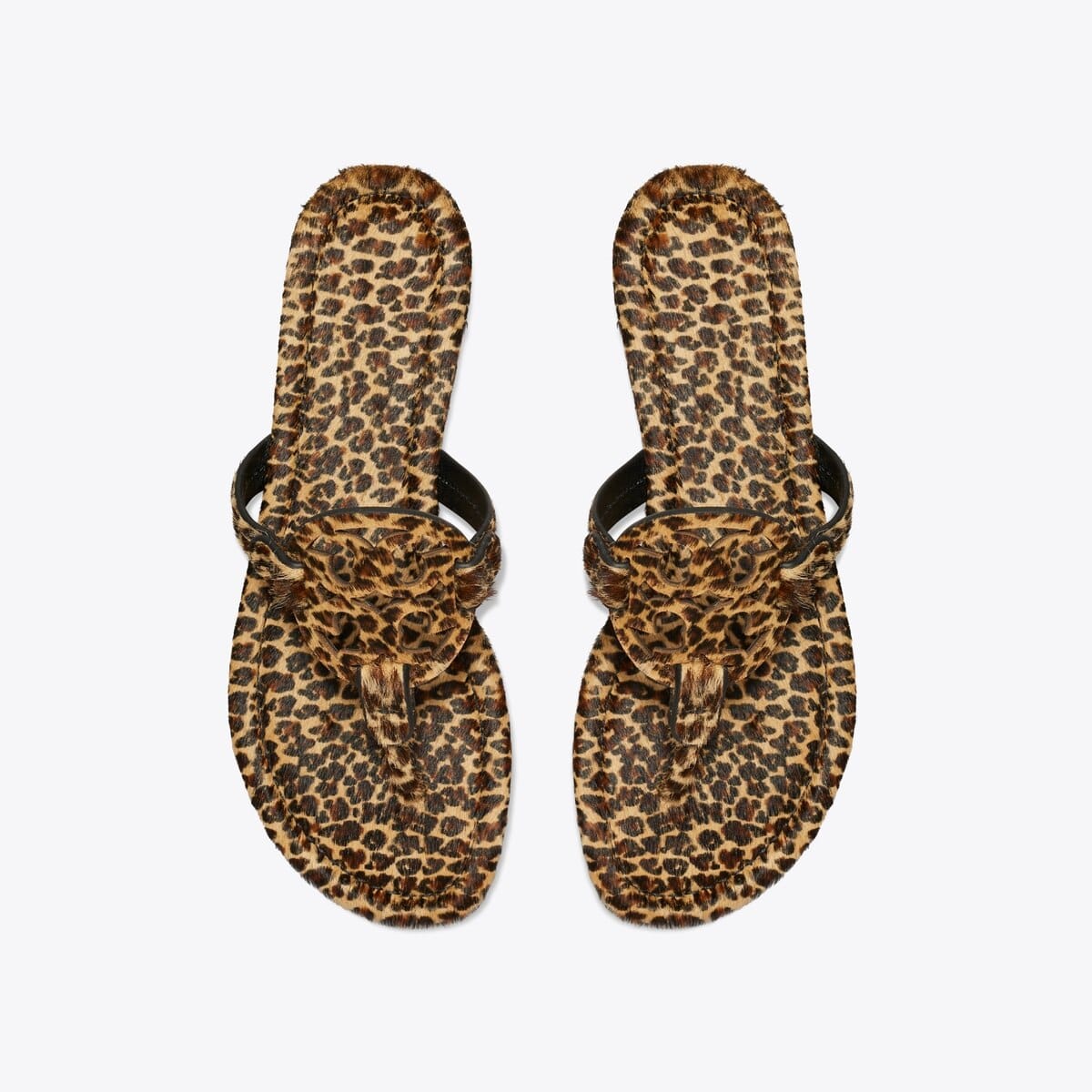 Miller Printed Calf Hair Sandal