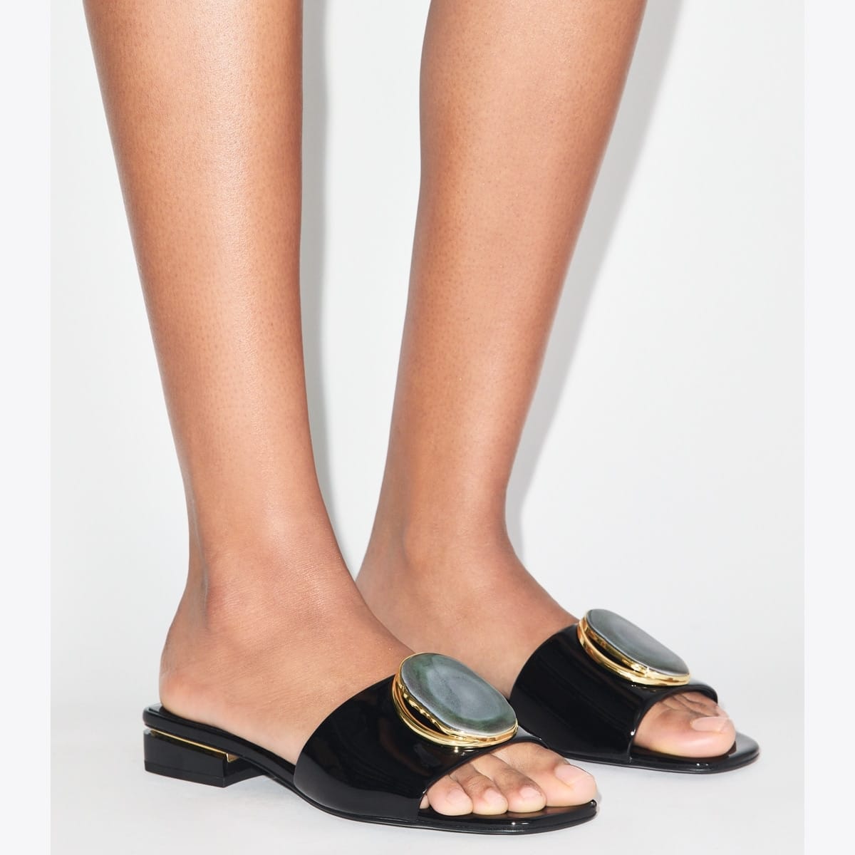 Patos Heeled Slide